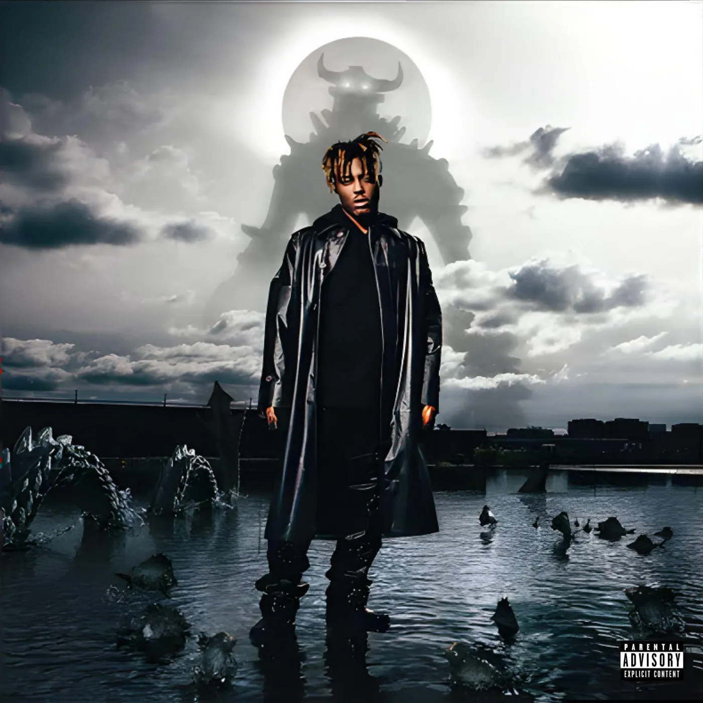Juice WRLD Fighting Demons (Limited Edition/ Translucent Black) Vinyl Record