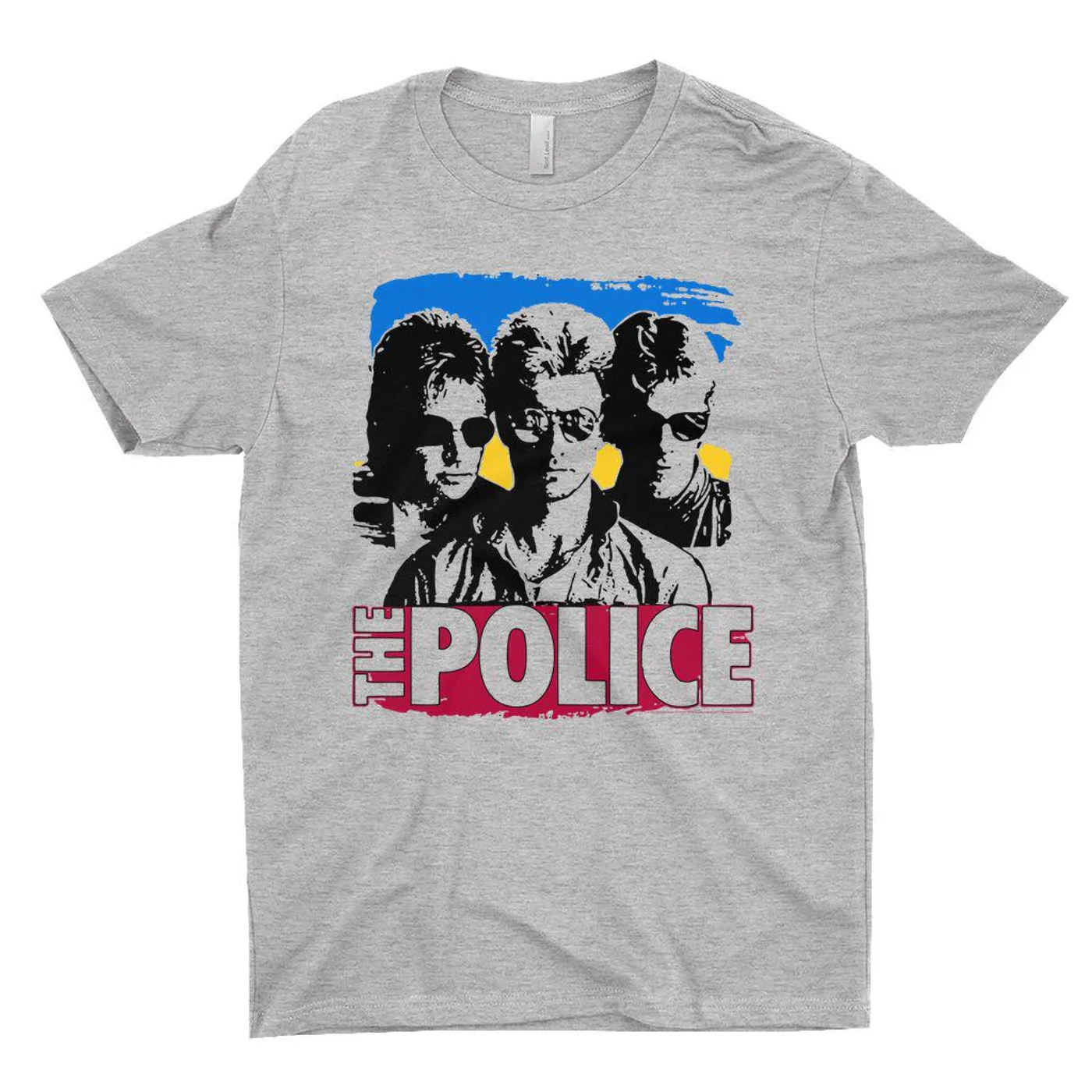 The Police T-Shirt | Synchronicity Police Portrait The Police Shirt