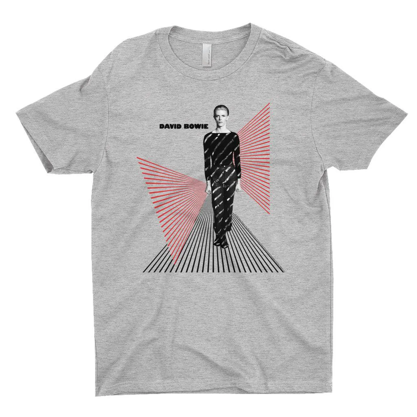 David Bowie T-Shirt | All In Stripes Design David Bowie Shirt