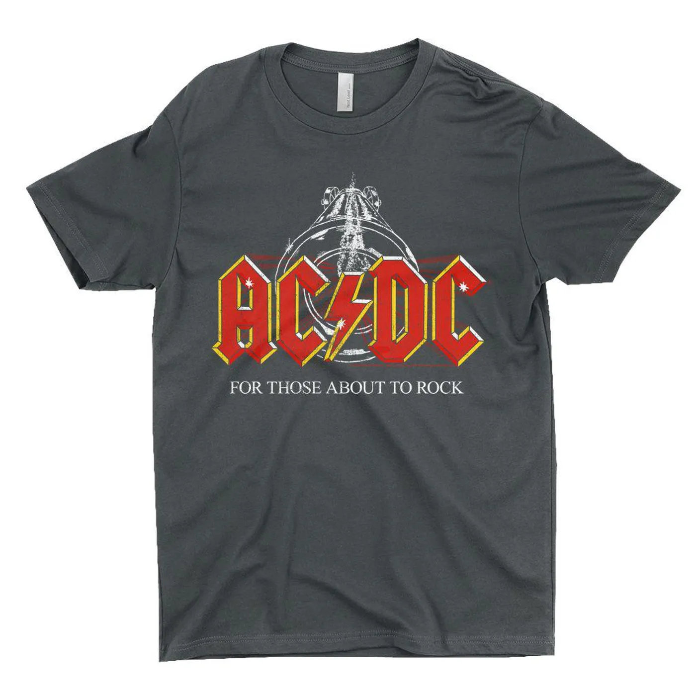 AC/DC T-Shirt | For Those About To Rock Cannon Shot Distressed ACDC Shirt