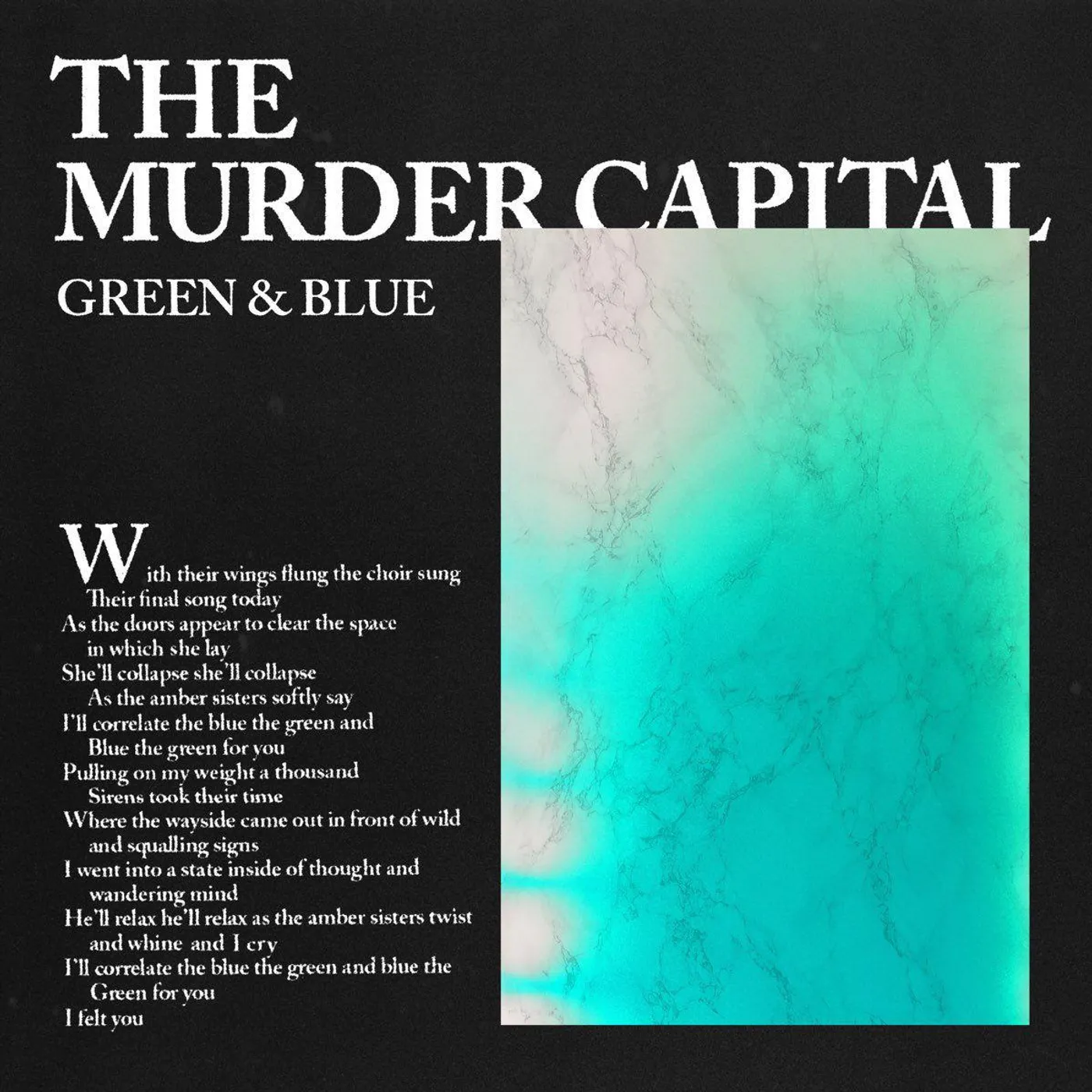The Murder Capital Green & Blue Vinyl Record
