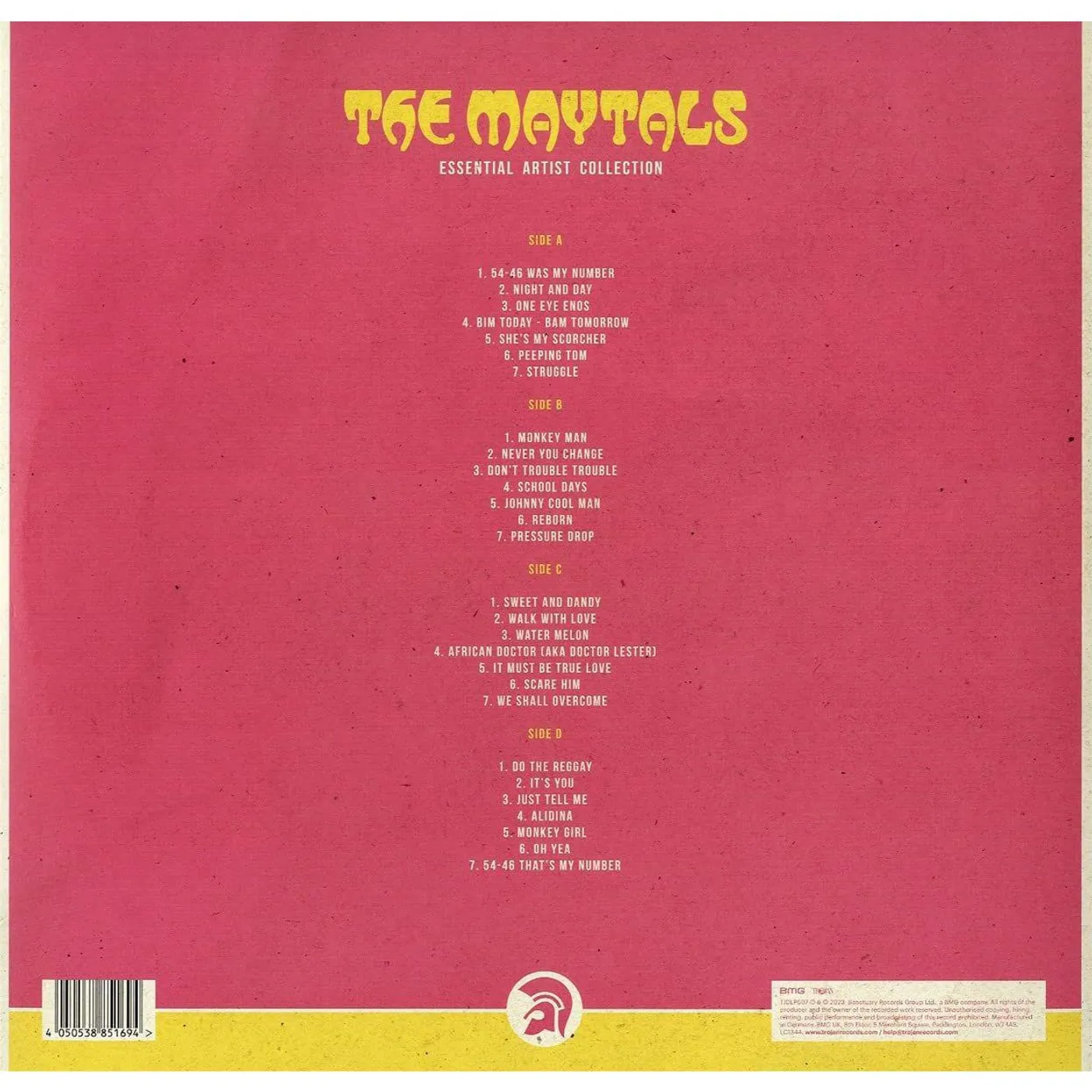 The Maytals Essential Artist Collection Vinyl Record