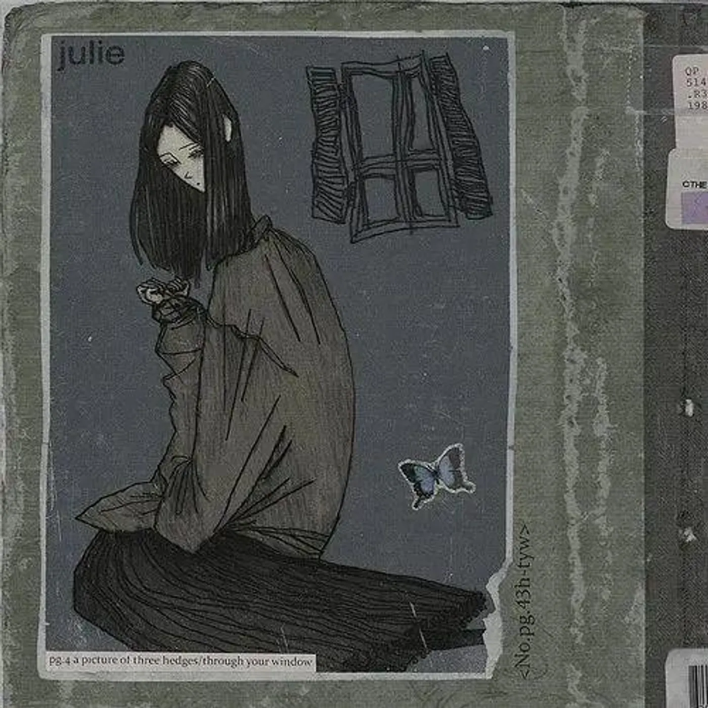 julie Pg.4 A Picture Of Three Hedges Vinyl Record