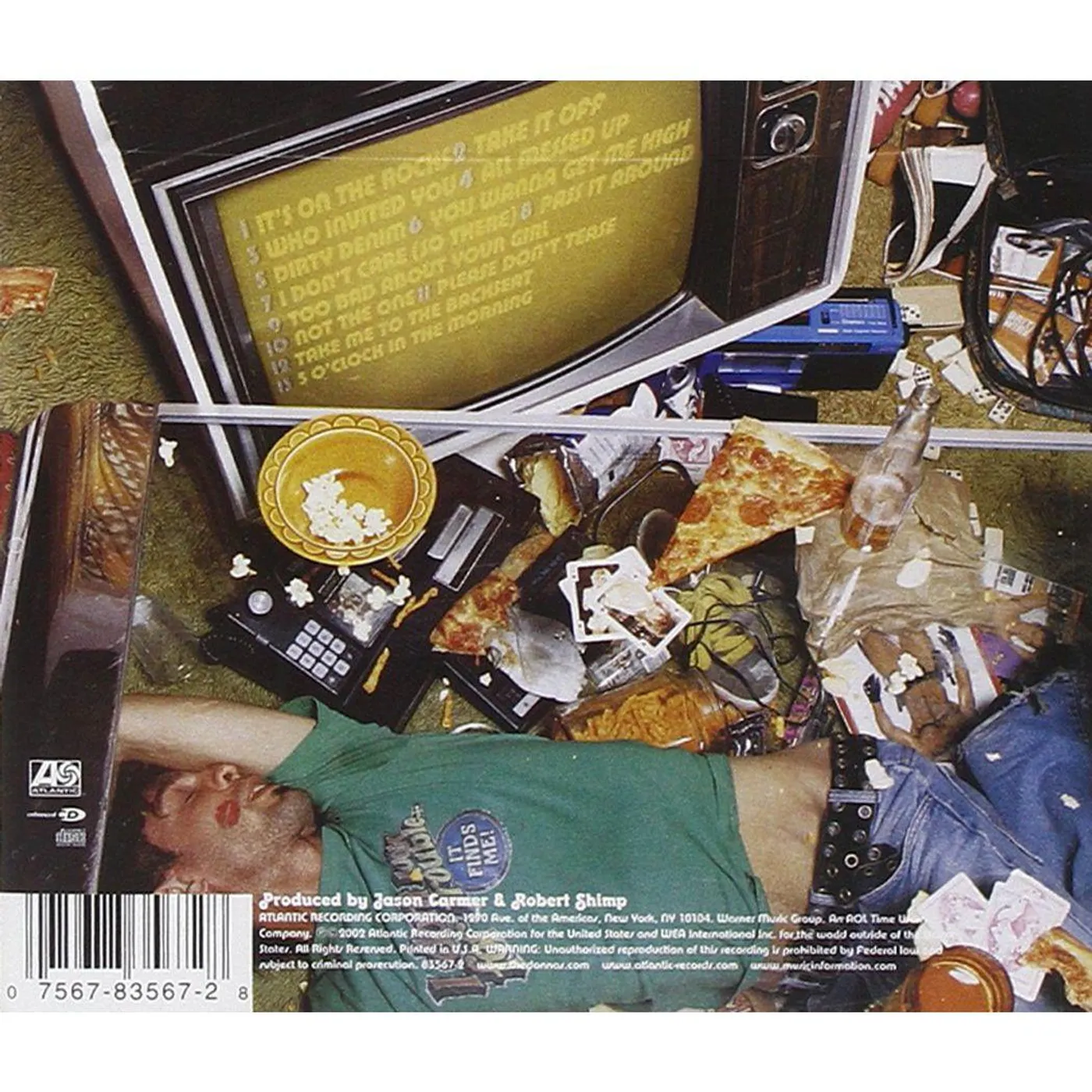 The Donnas Spend the Night CD