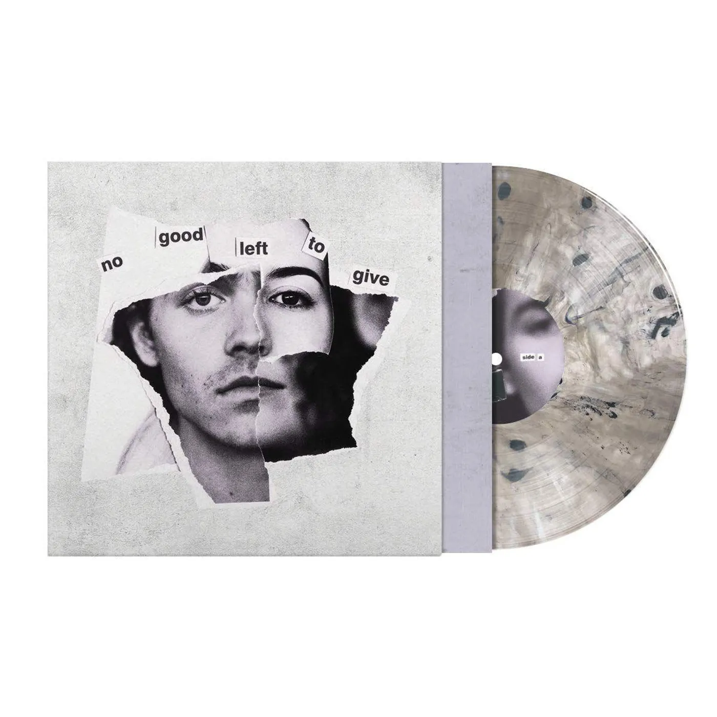 Movements NO GOOD LEFT TO GIVE (X) (CLEAR W/BLACK & WHITE SMOKE VINYL) Vinyl Record