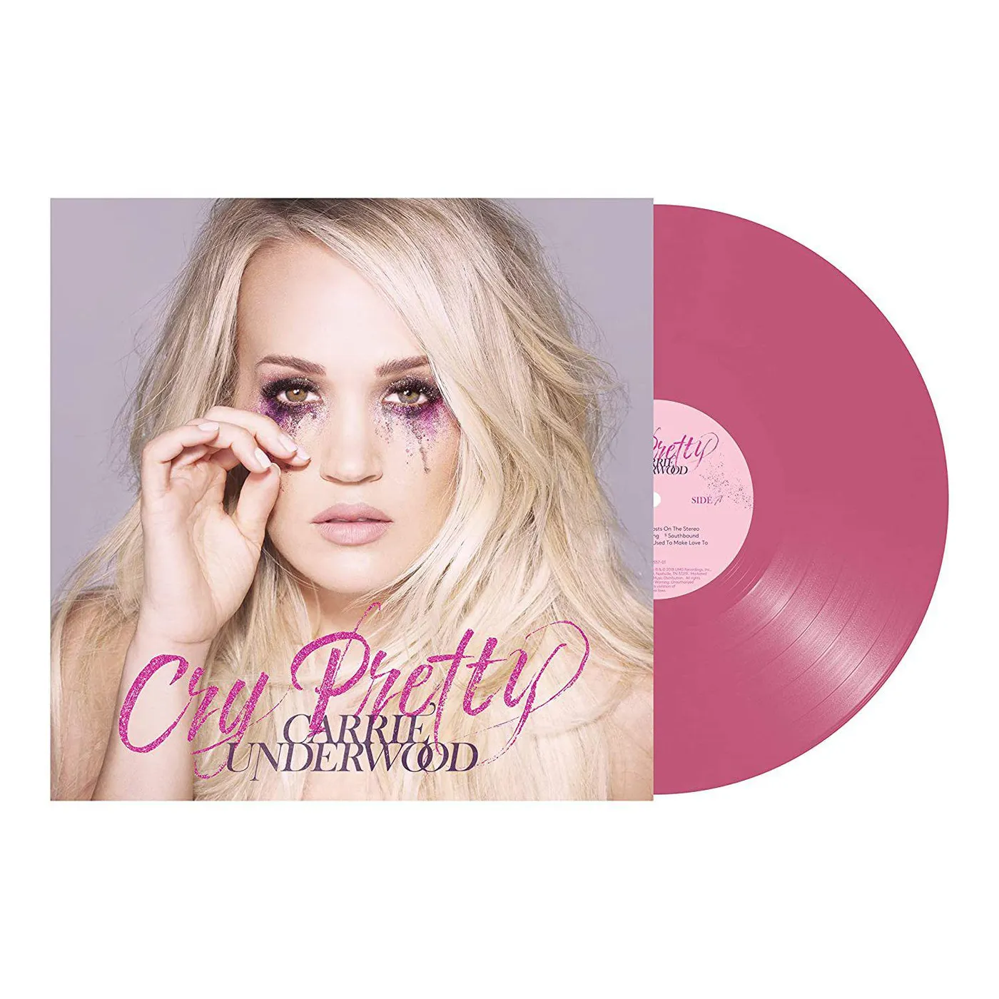 Carrie Underwood CRY PRETTY (PINK VINYL) Vinyl Record