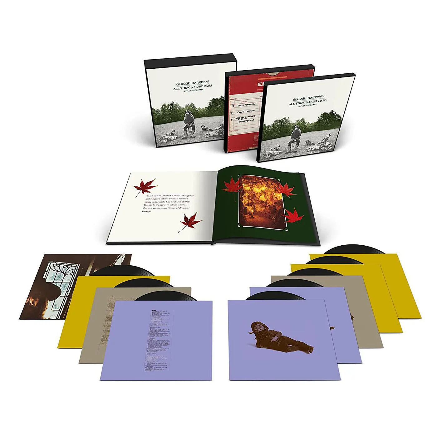 George Harrison All Things Must Pass (Super Deluxe 8 LP Box Set) (Vinyl)