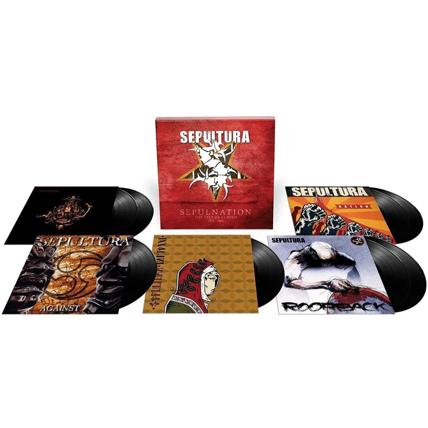 Sepultura Sepulnation: The Studio Albums 1998 - 2009 (Limited Edition/Box Set) Vinyl Record