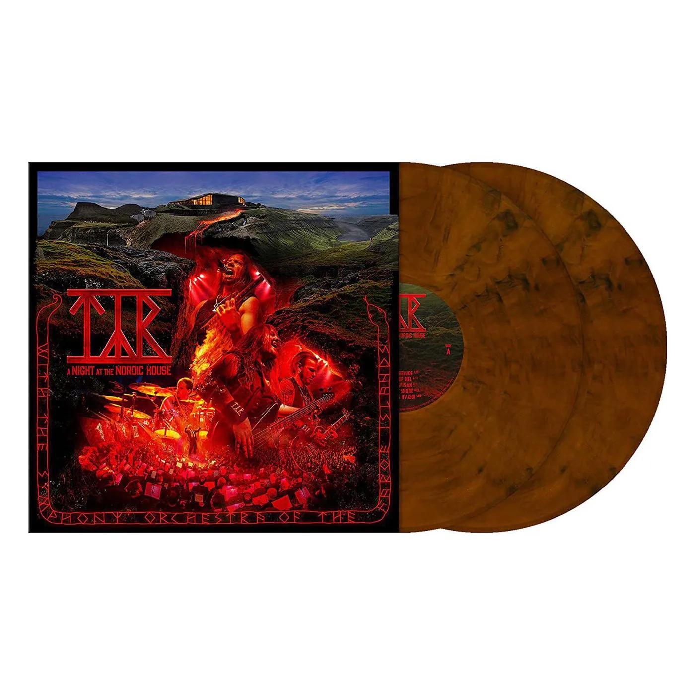 Týr NIGHT AT THE NORDIC HOUSE Vinyl Record