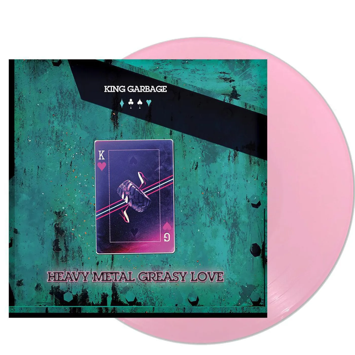 King Garbage Heavy Metal Greasy Love Vinyl Record