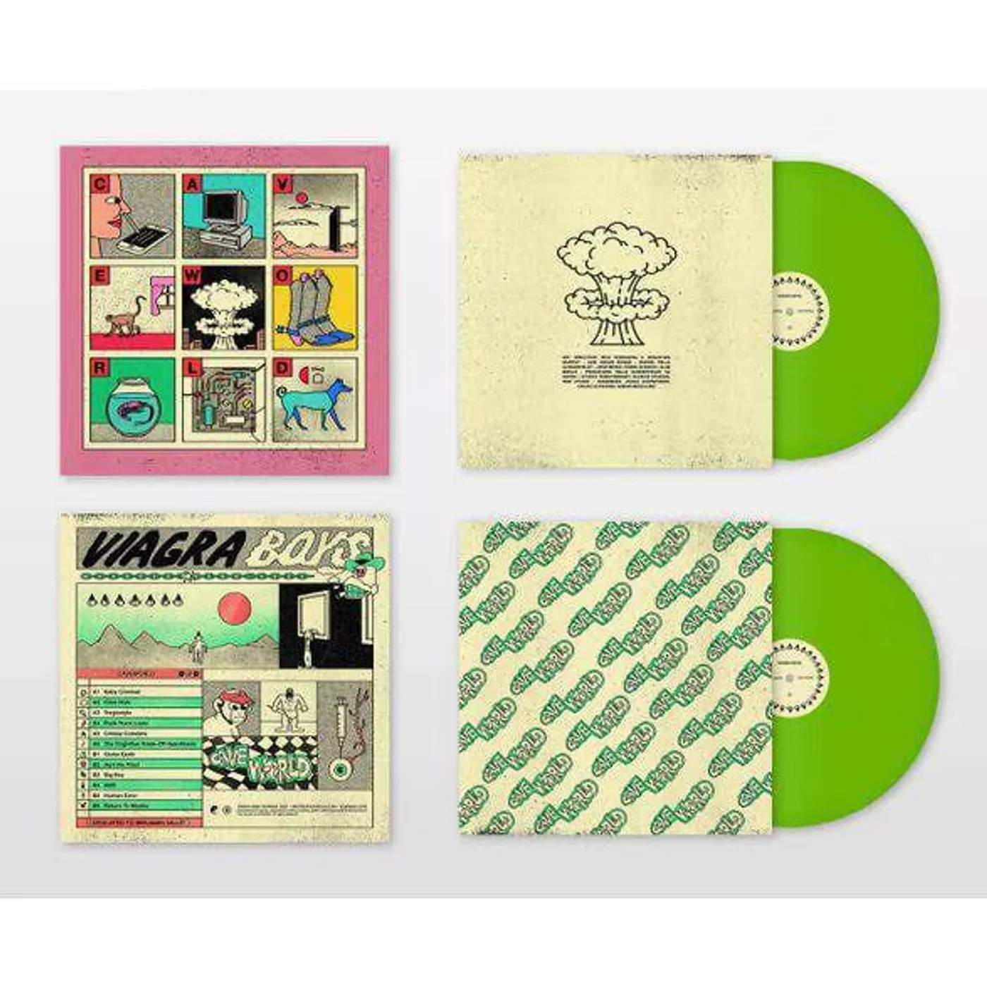 Viagra Boys Cave World (Green Vinyl)