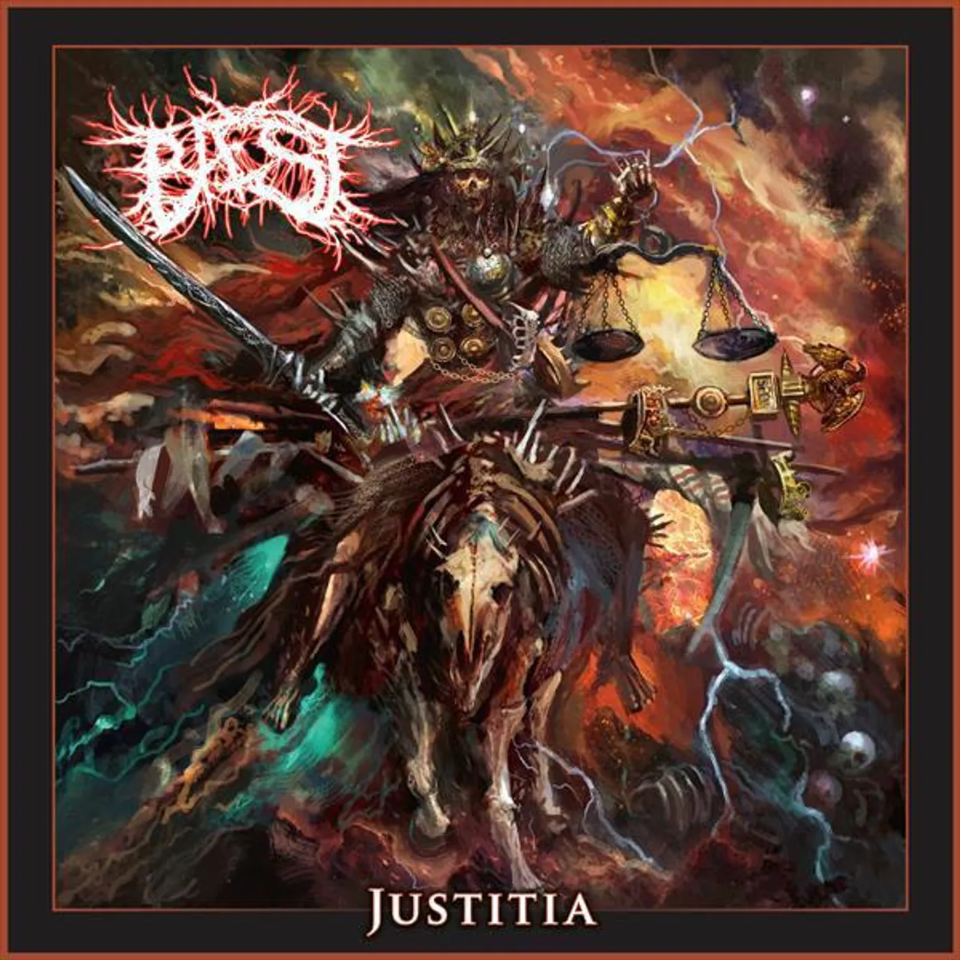BAEST JUSTITIA Vinyl Record
