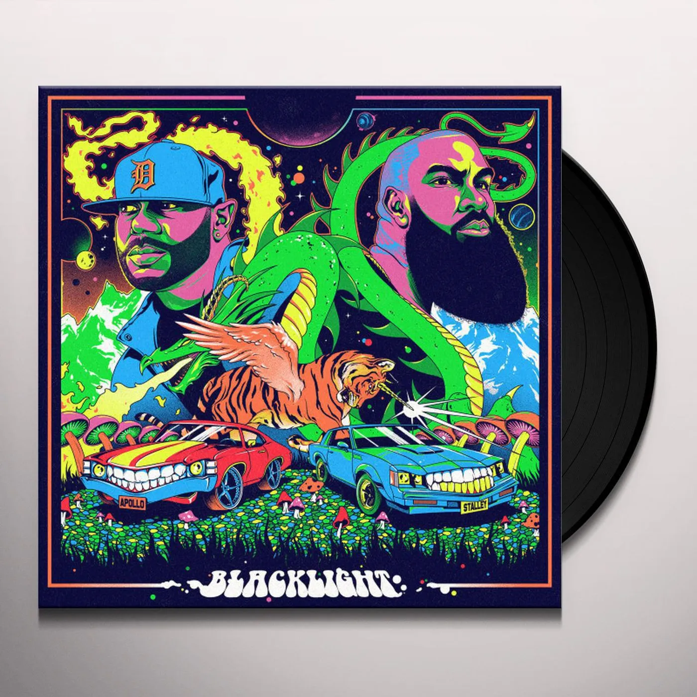 Apollo Brown Blacklight Vinyl Record