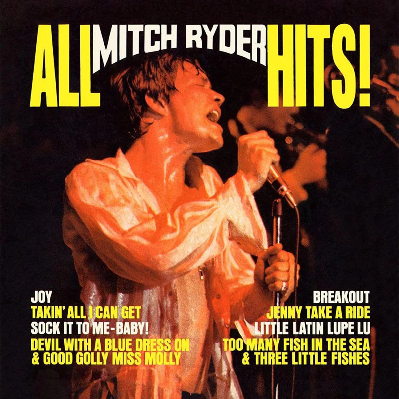 Mitch Ryder and The Detroit Wheels ALL MITCH RYDER HITS - ORIGINAL GREATEST HITS (180G/LIMITED EDITION) Vinyl Record