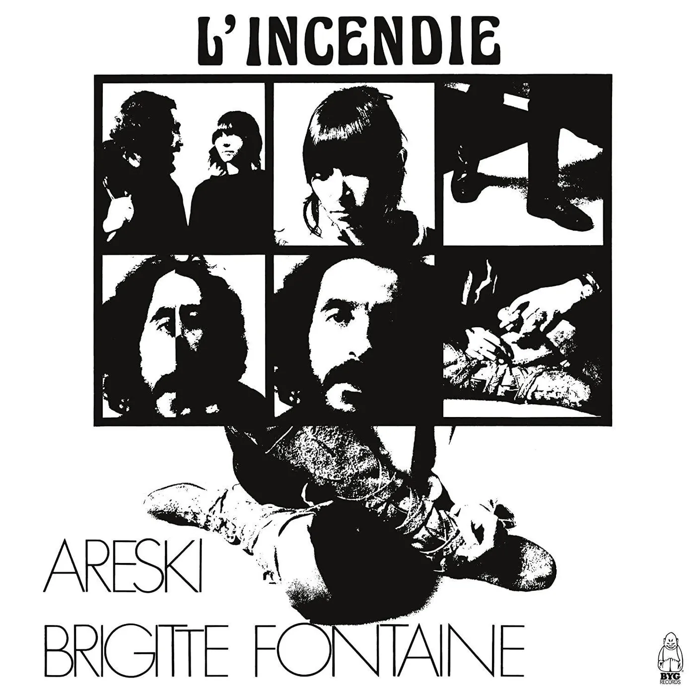 Areski Belkacem L'incendie (White Lp) Vinyl Record