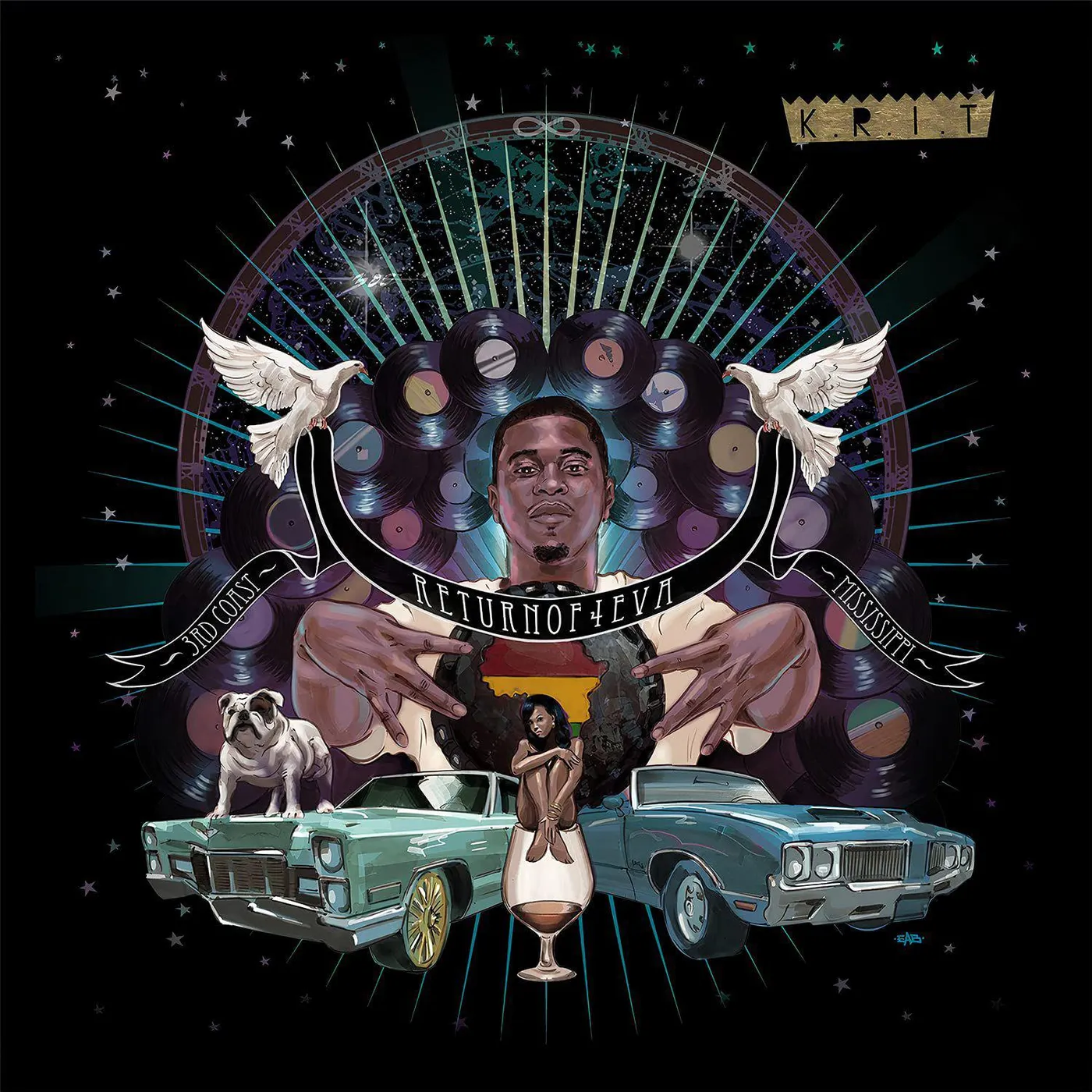 Big K.R.I.T. Return Of 4 Eva Vinyl Record