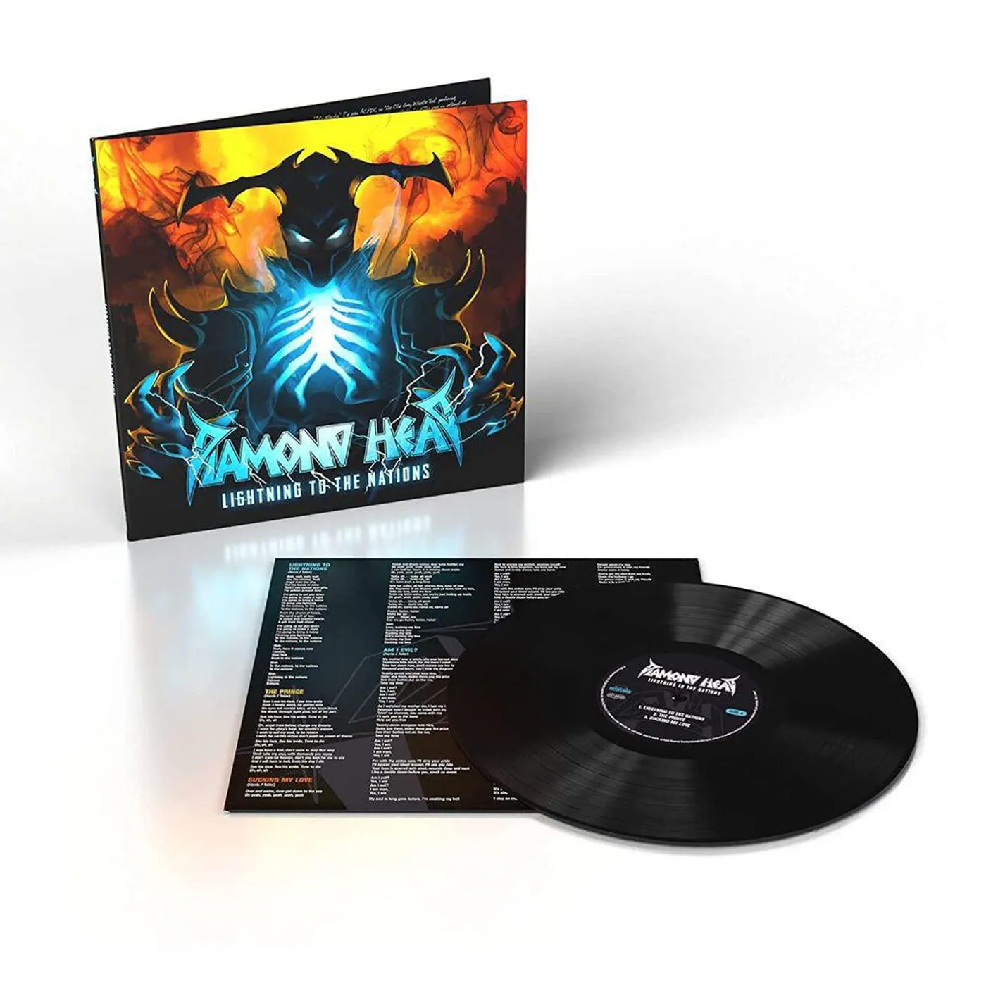 Diamond Head LIGHTNING TO THE NATIONS (THE WHITE A) Vinyl Record