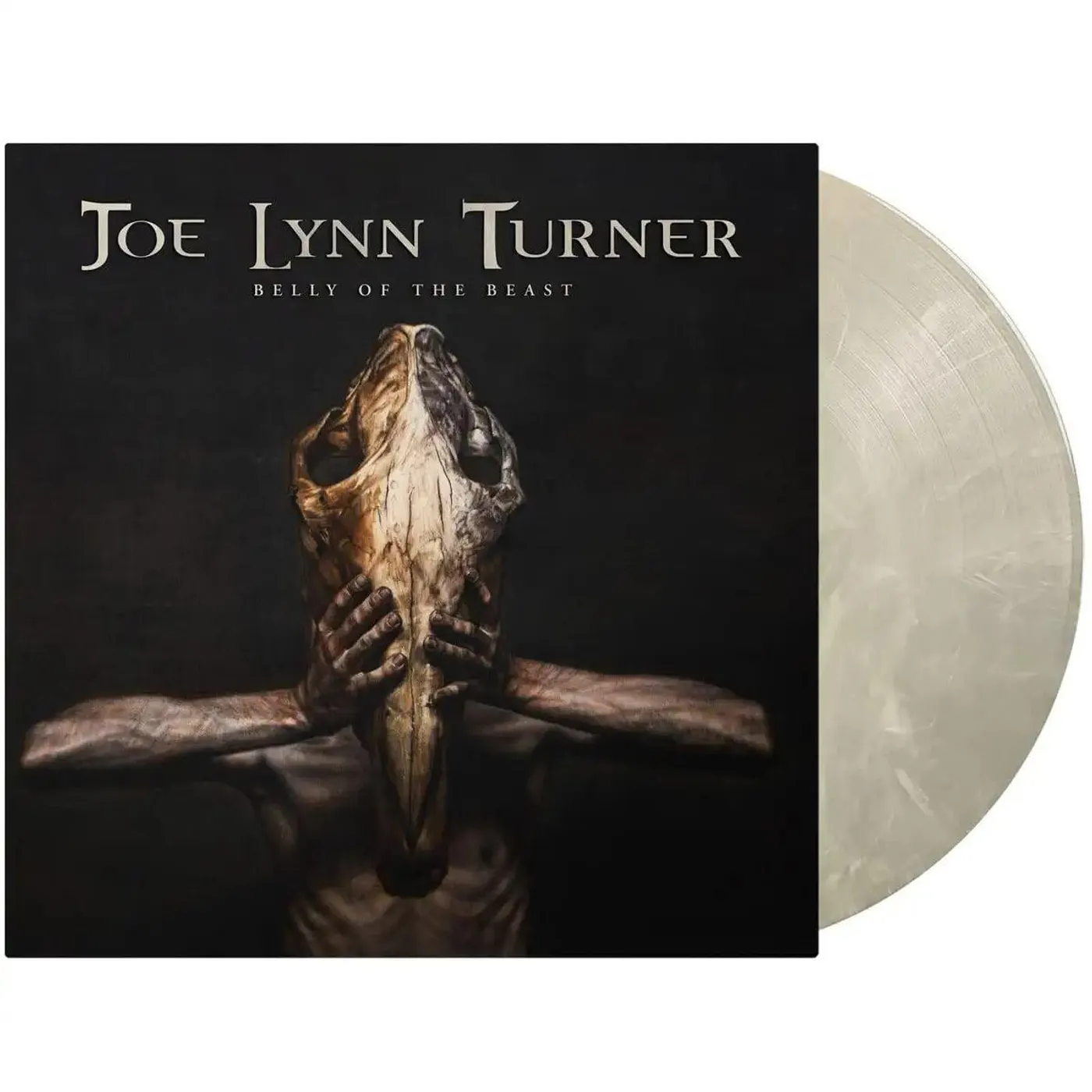 Joe Lynn Turner BELLY OF THE BEAST - PEARL WHITE Vinyl Record