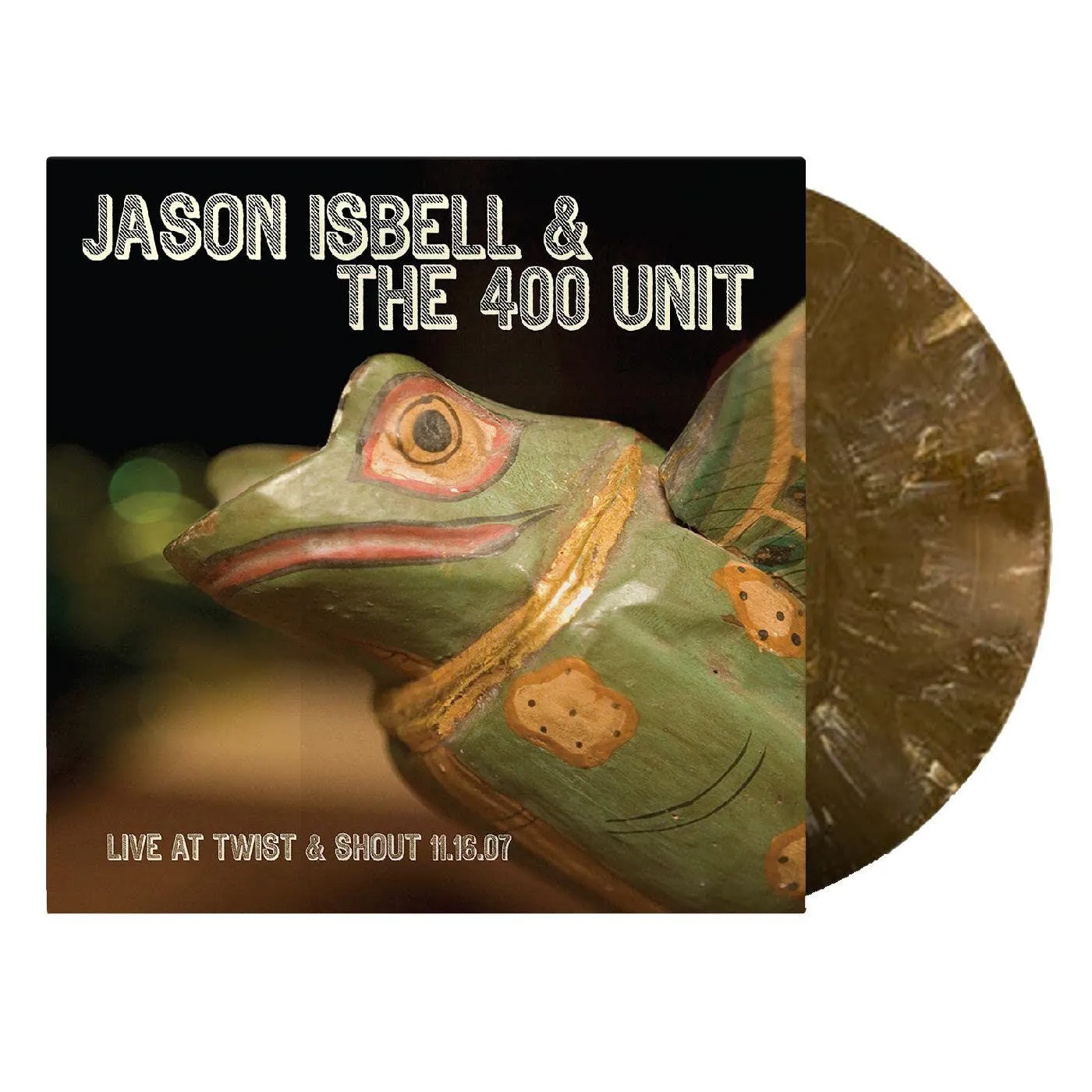 Jason Isbell and the 400 Unit TWIST & SHOUT 11.16.07 (ROOT BEER SWIRL VINYL) Vinyl Record