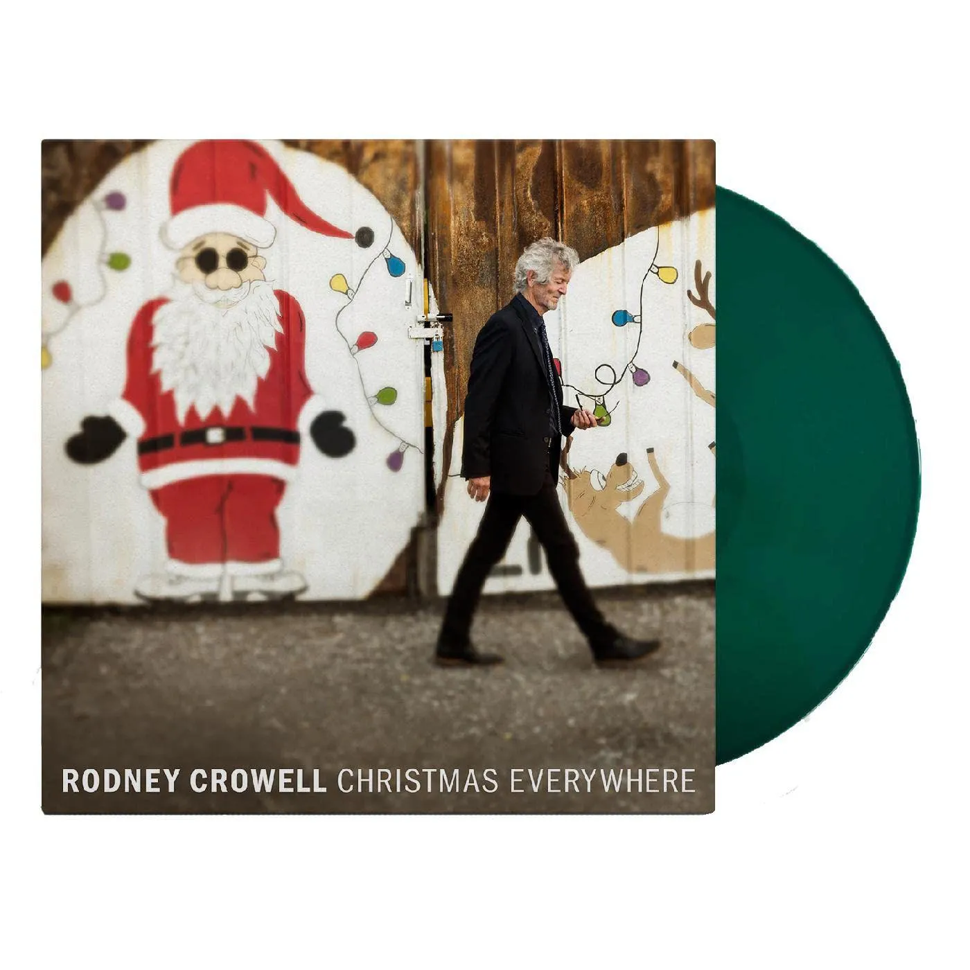 Rodney Crowell Christmas Everywhere Vinyl Record