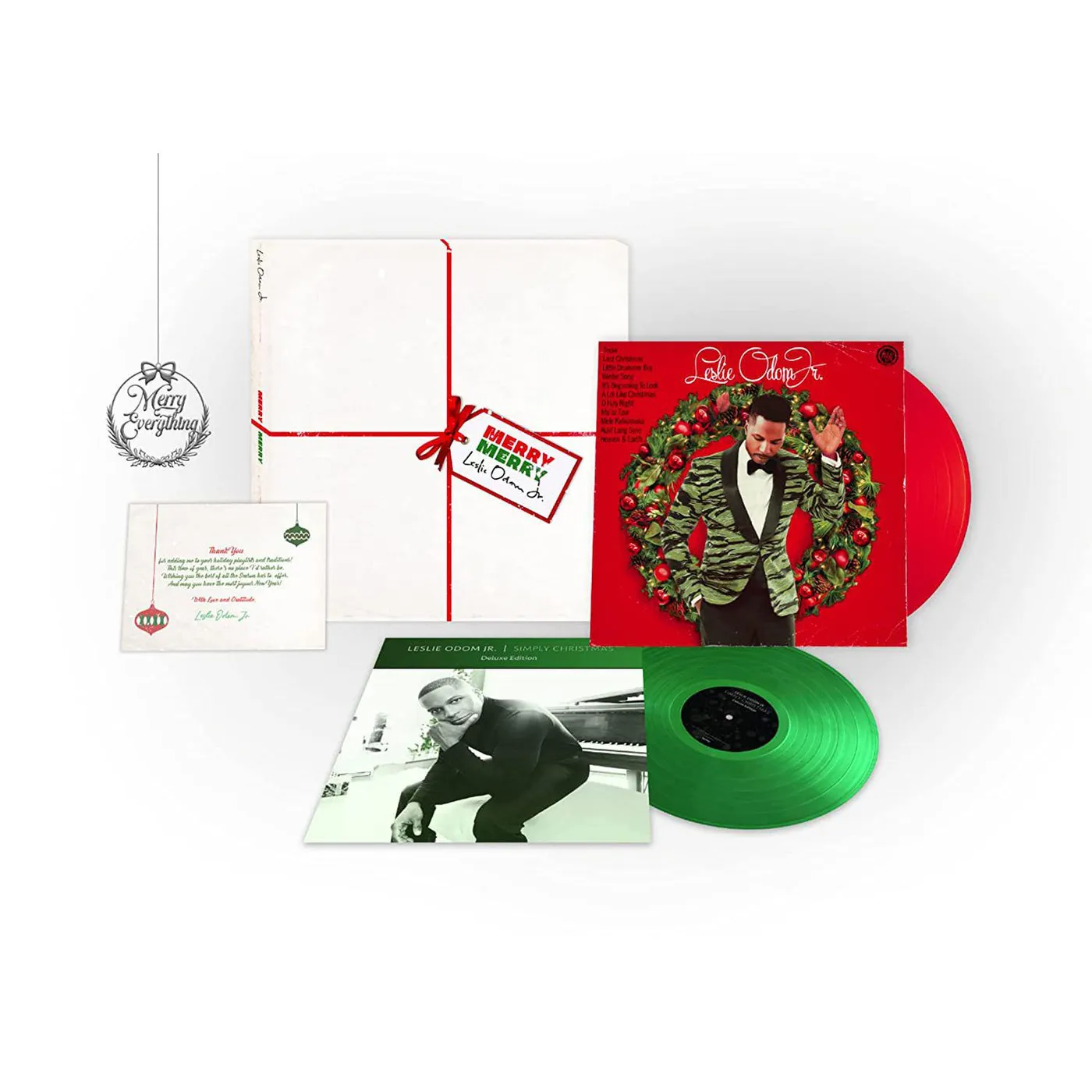 Leslie Odom Jr. Merry Merry Vinyl Record