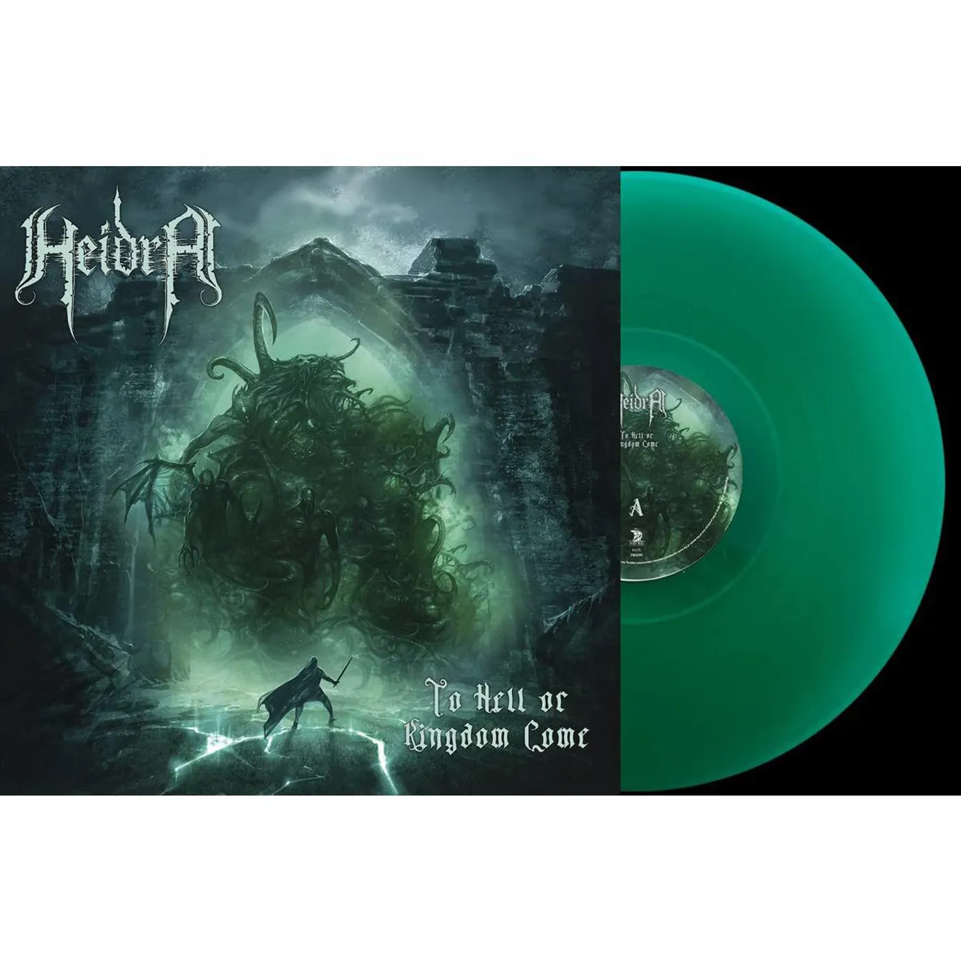 Heidra To Hell Or Kingdom Come (Transparent Green) Vinyl Record