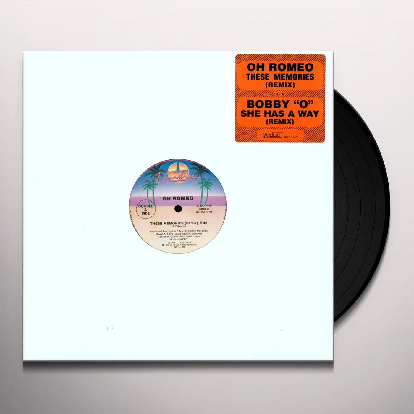 Oh Romeo These Memories Vinyl Record