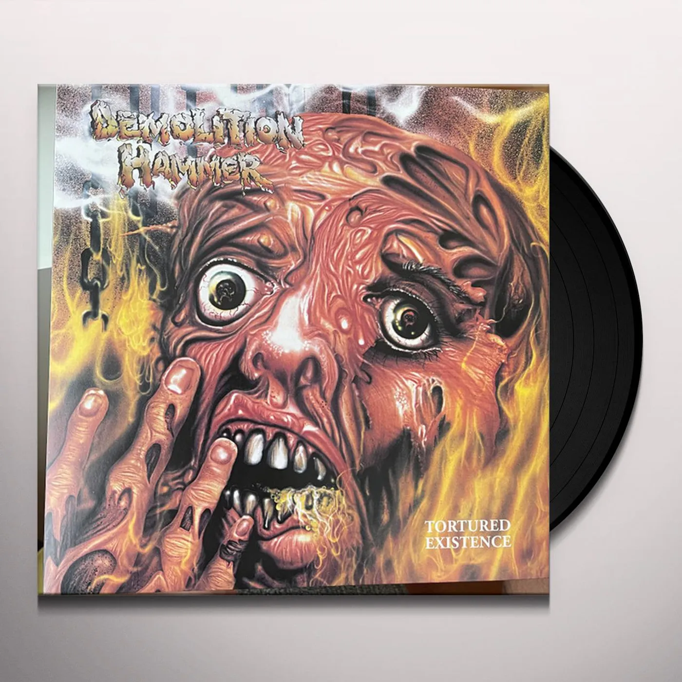 Demolition Hammer TORTURED EXISTENCE (TRANSPARENT BLUE VINYL) Vinyl Record