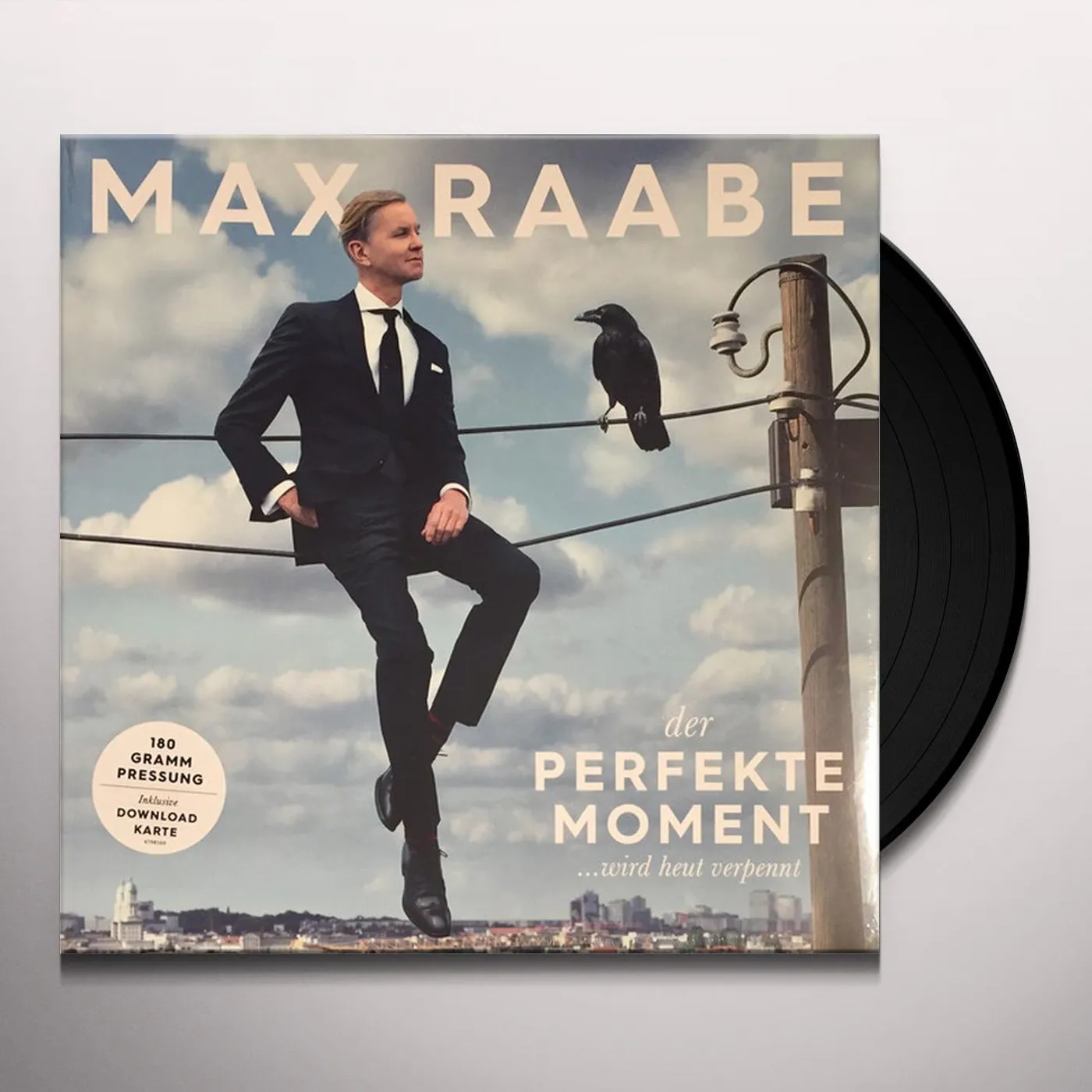 Max Raabe DER PERFEKTE MOMENT ...WIRD HEUT VERPENNT (LP) Vinyl Record