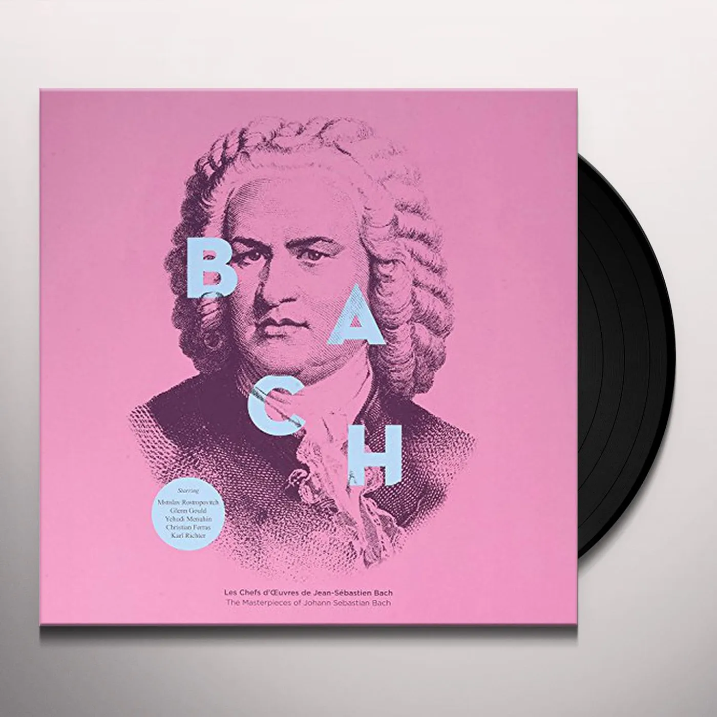 Johann Sebastian Bach - LES CHEFS D'OEUVRE Vinyl Record