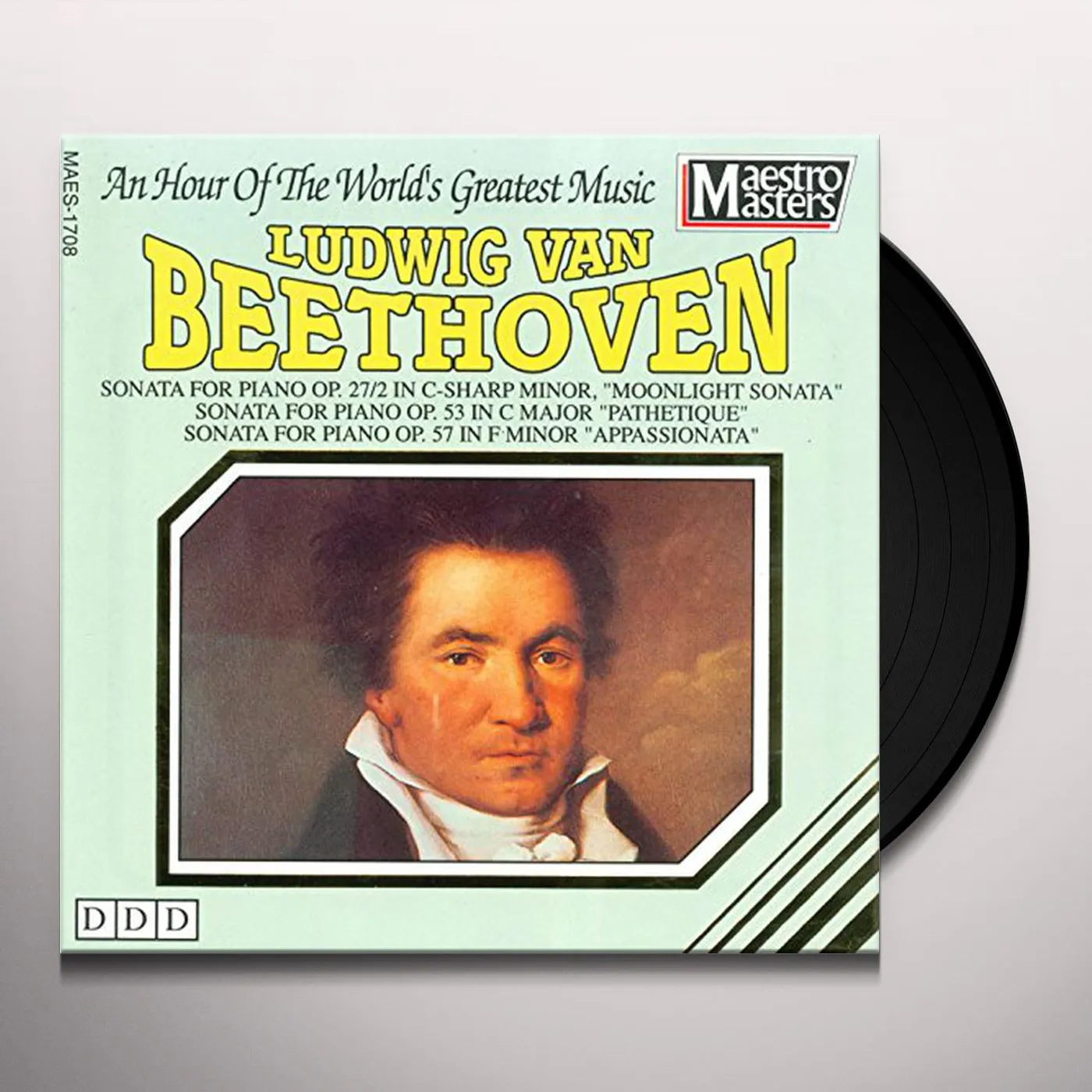 Ludwig van Beethoven - LES CHEFS D'OEUVRE Vinyl Record