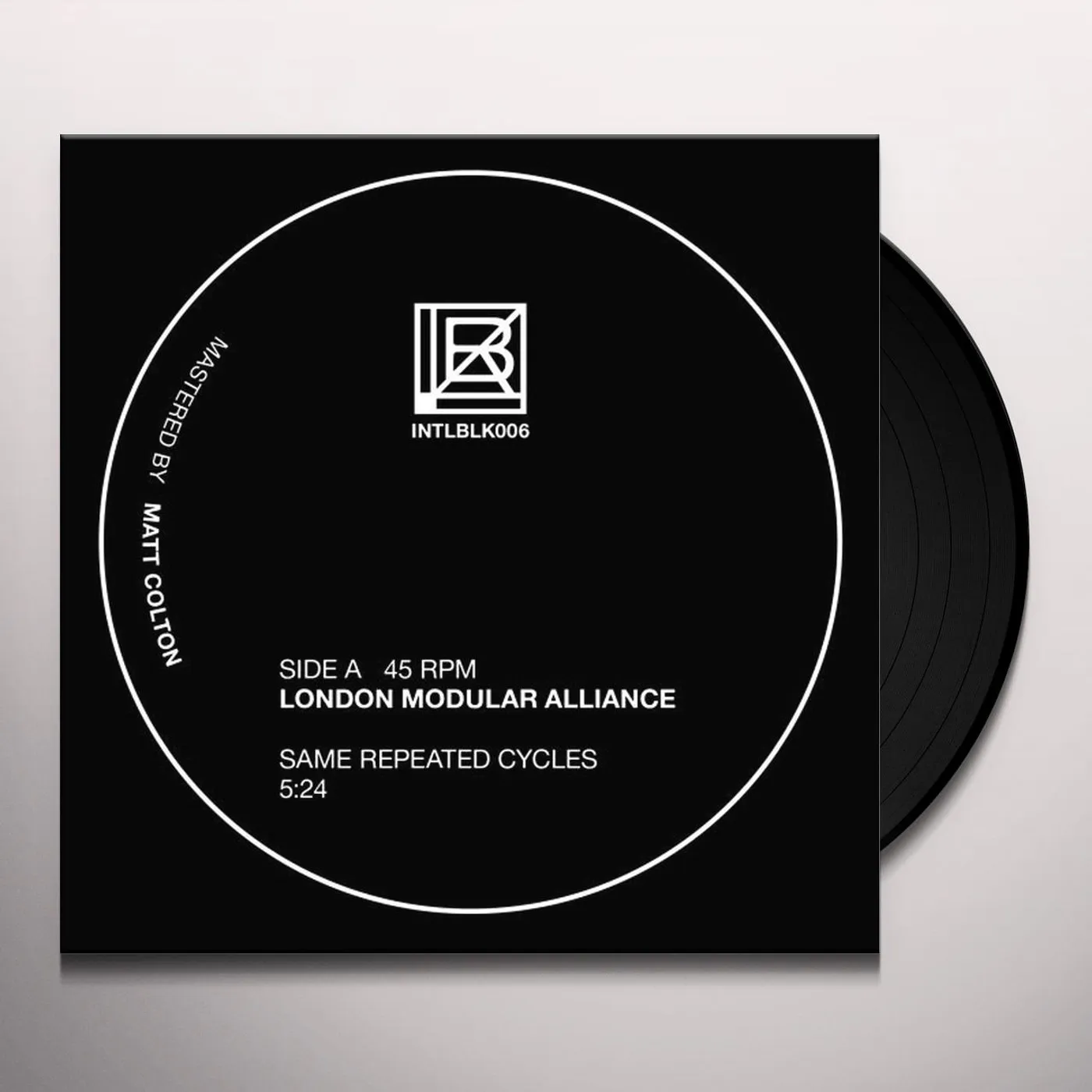London Modular Alliance INTLBLK006 Vinyl Record