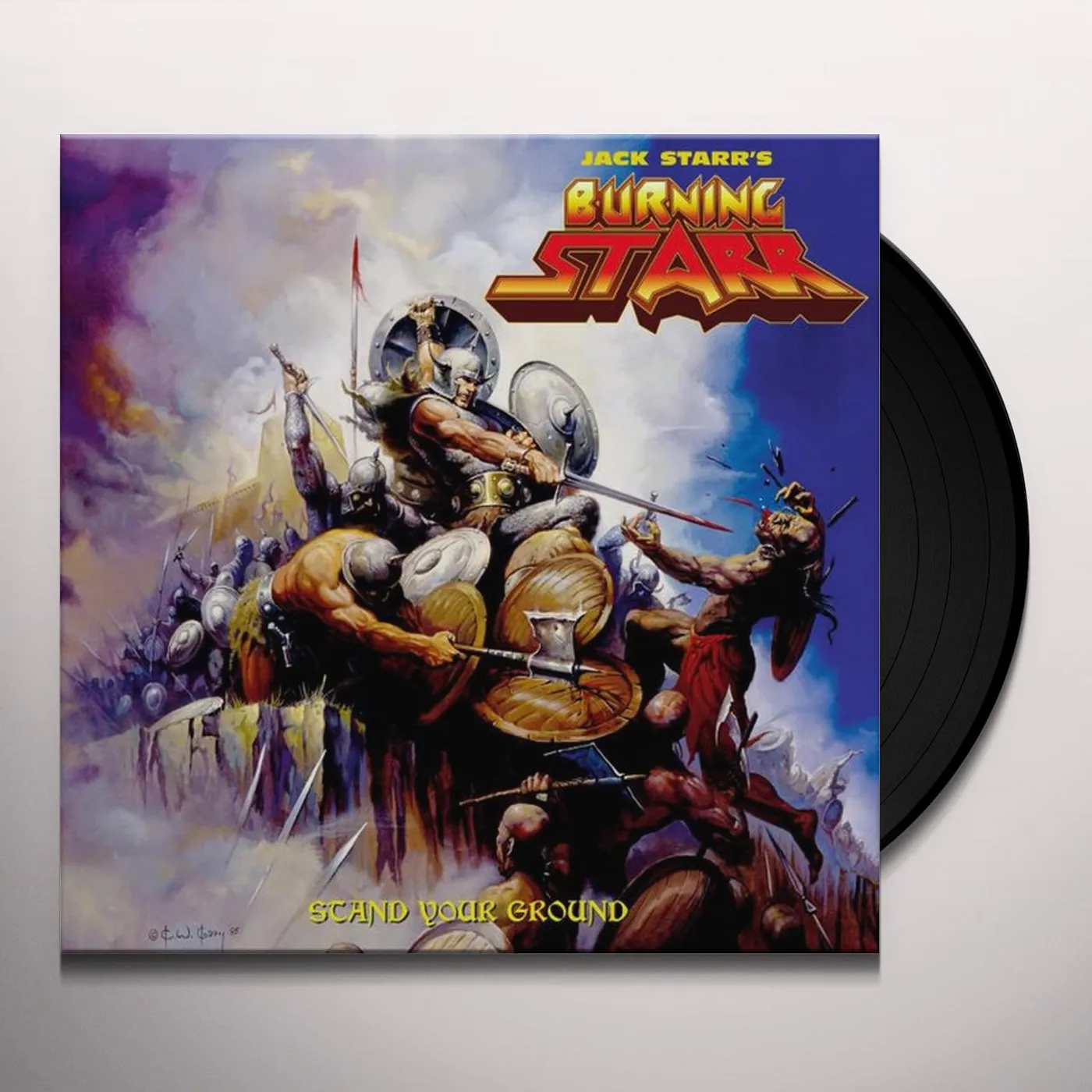 Jack Starr's Burning Starr Stand Your Ground Vinyl Record