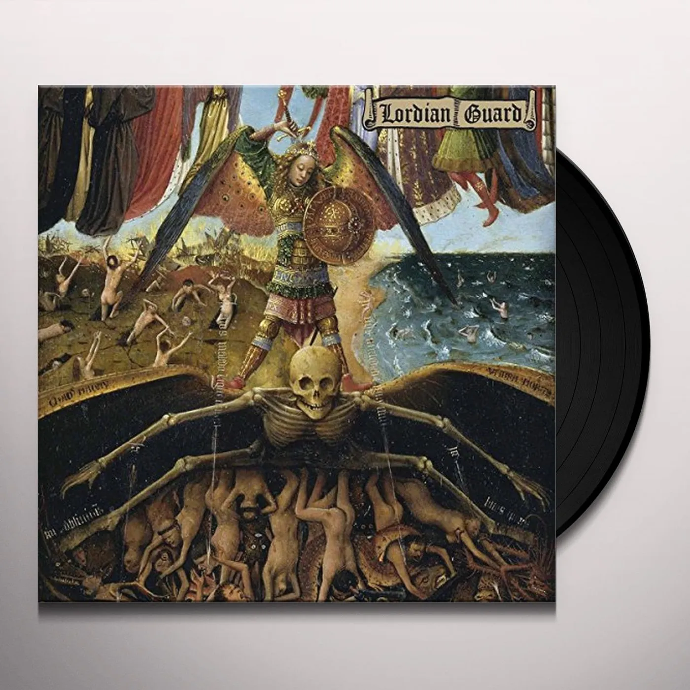 Lordian Guard SINNERS IN THE HANDS OF AN ANGRY GOD (BONUS 7 INCH) Vinyl Record