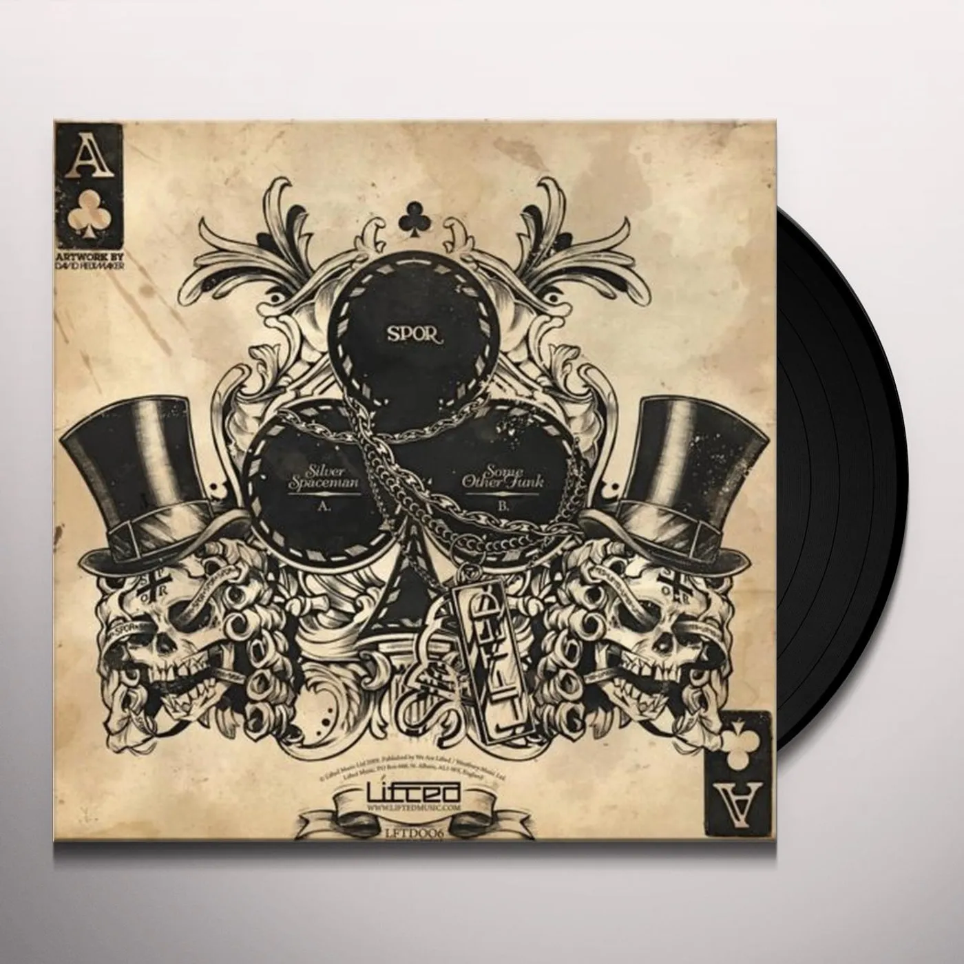 Spor SILVER SPACEMAN/SOME OTHER FUNK Vinyl Record - UK Release