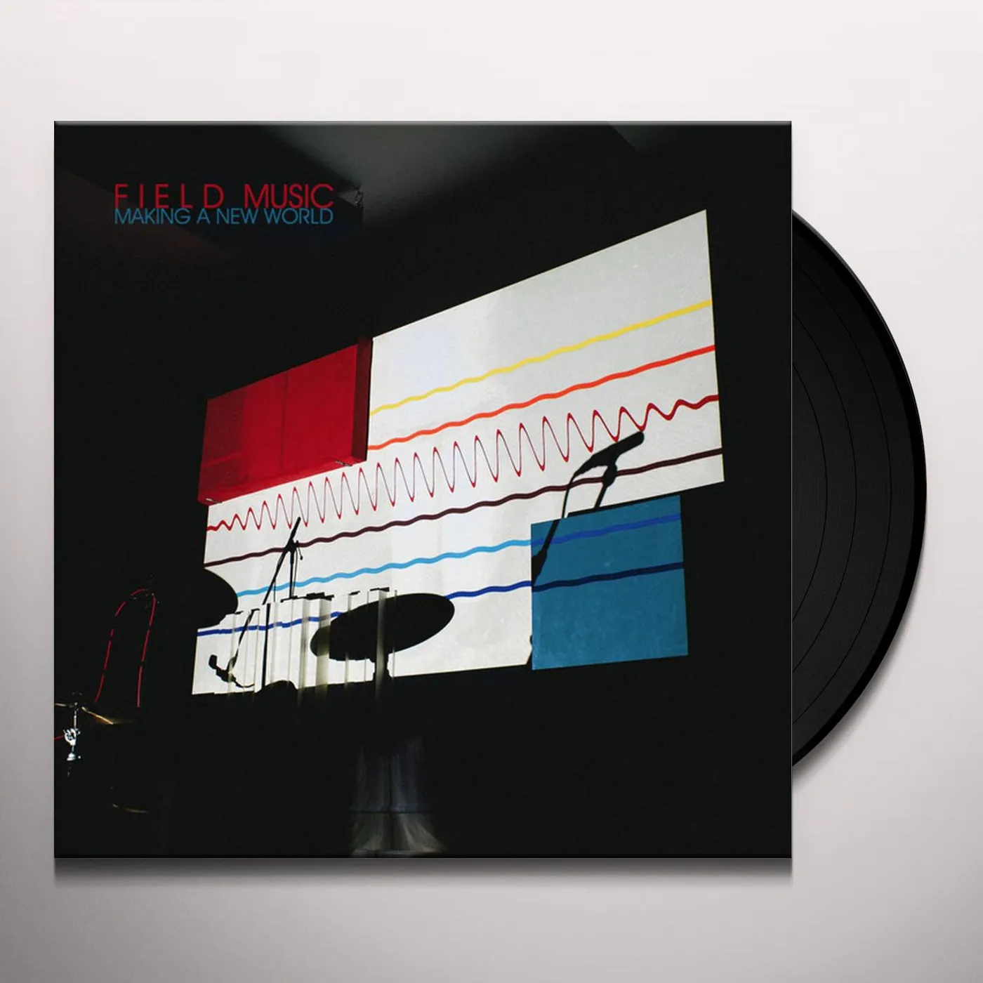 Field Music Making a New World Vinyl Record