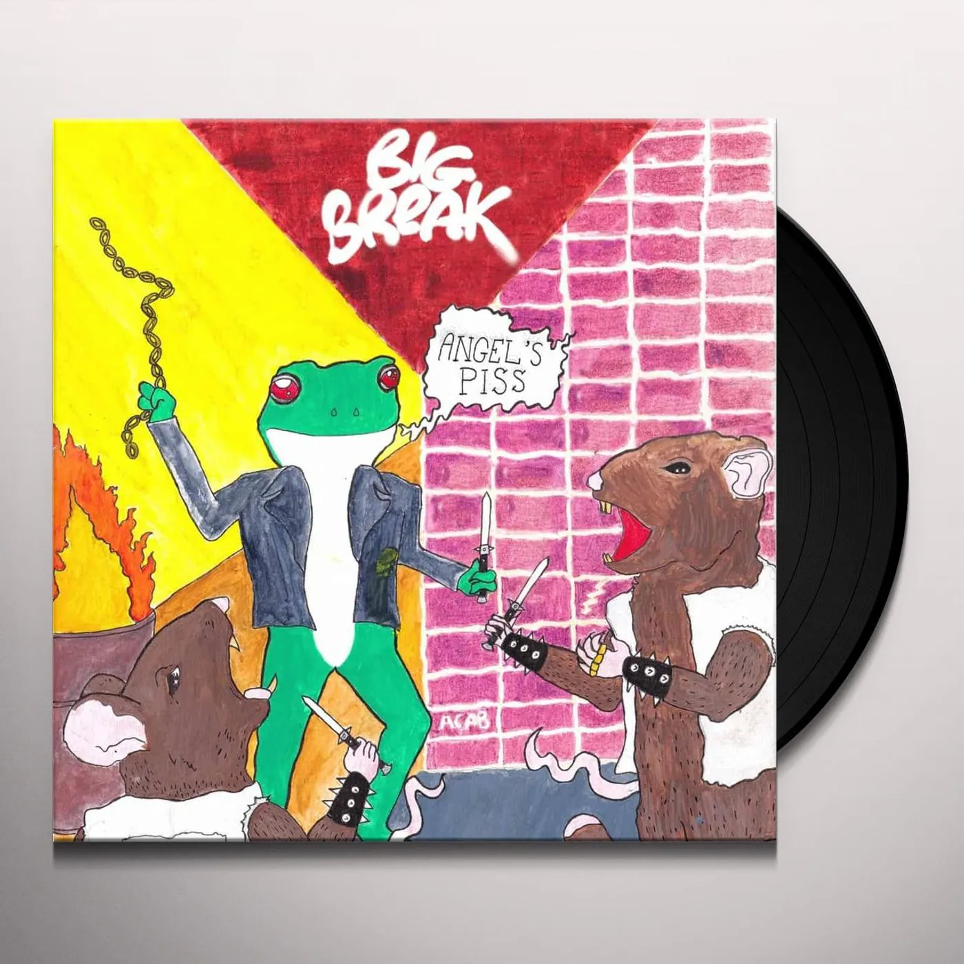 Big Break ANGEL'S PISS Vinyl Record