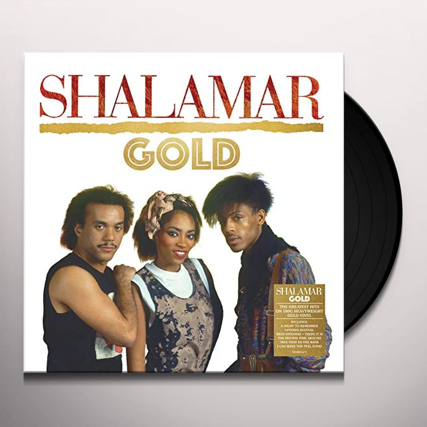Shalamar GOLD Vinyl Record