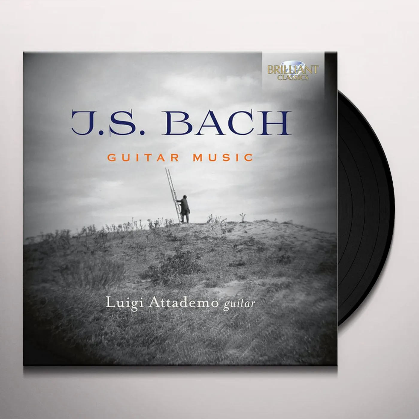 Luigi Attademo LP - J.S. Bach Guitar Music (Vinyl)