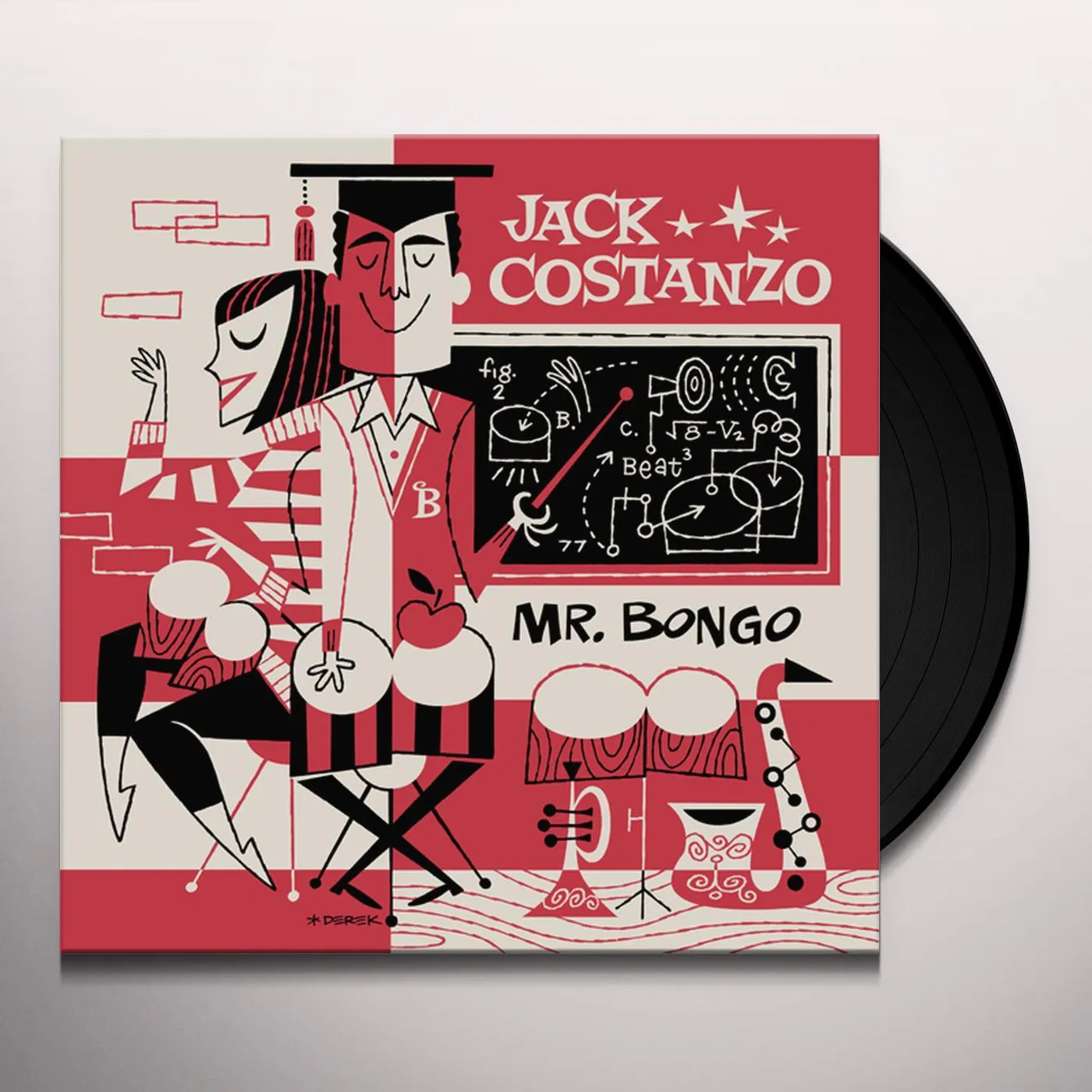 Jack Costanzo Mr. Bongo Vinyl Record