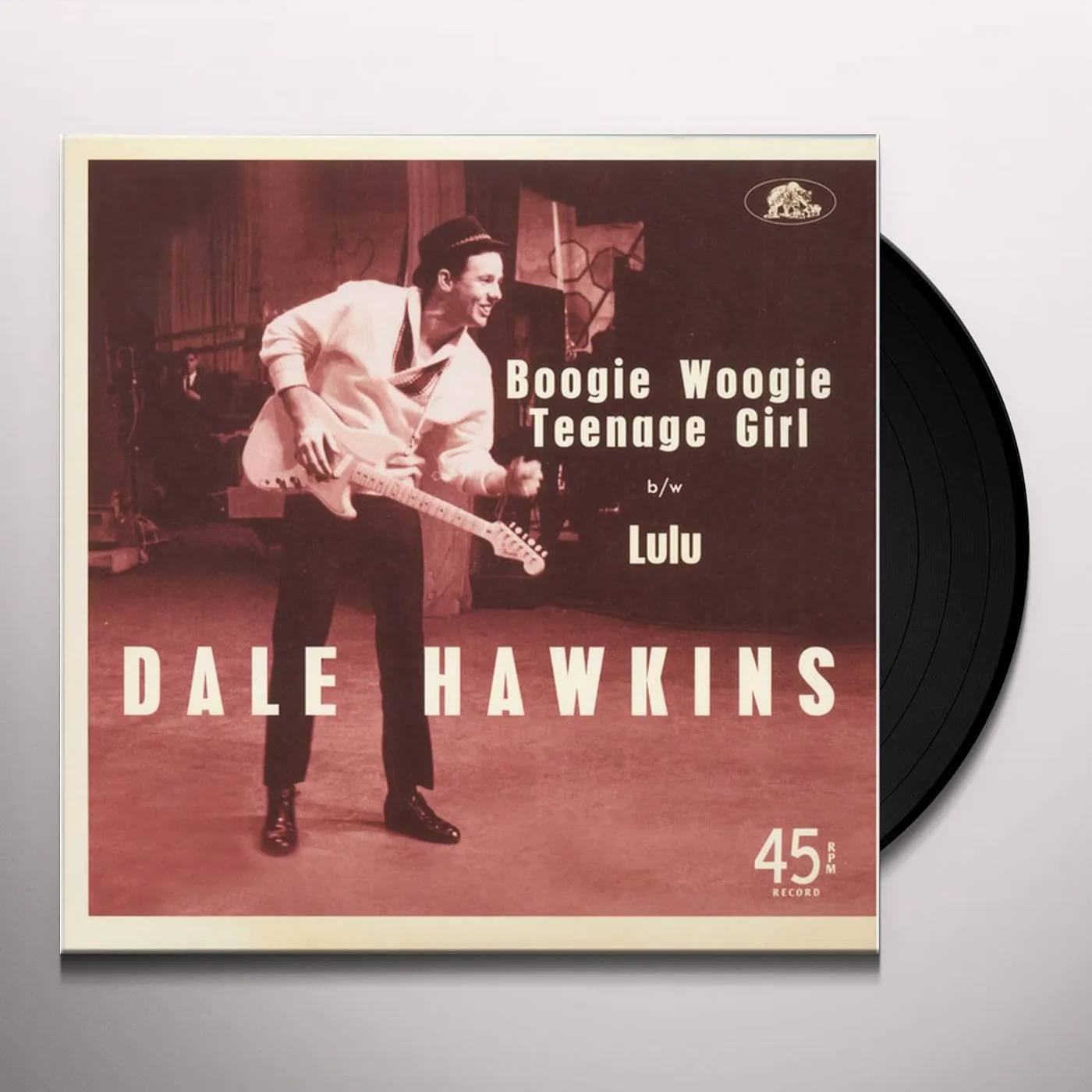 Dale Hawkins Boogie Woogie Teenage Girl / Lulu Vinyl Record
