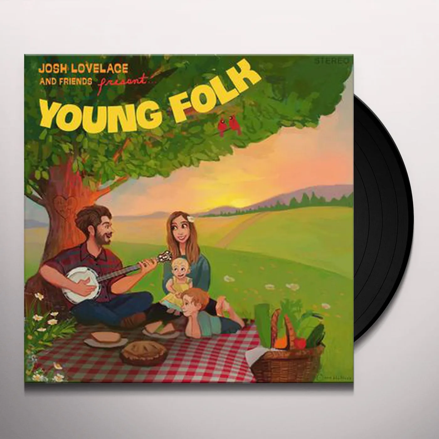 Josh Lovelace and Friends Present: Young Folk Vinyl Record