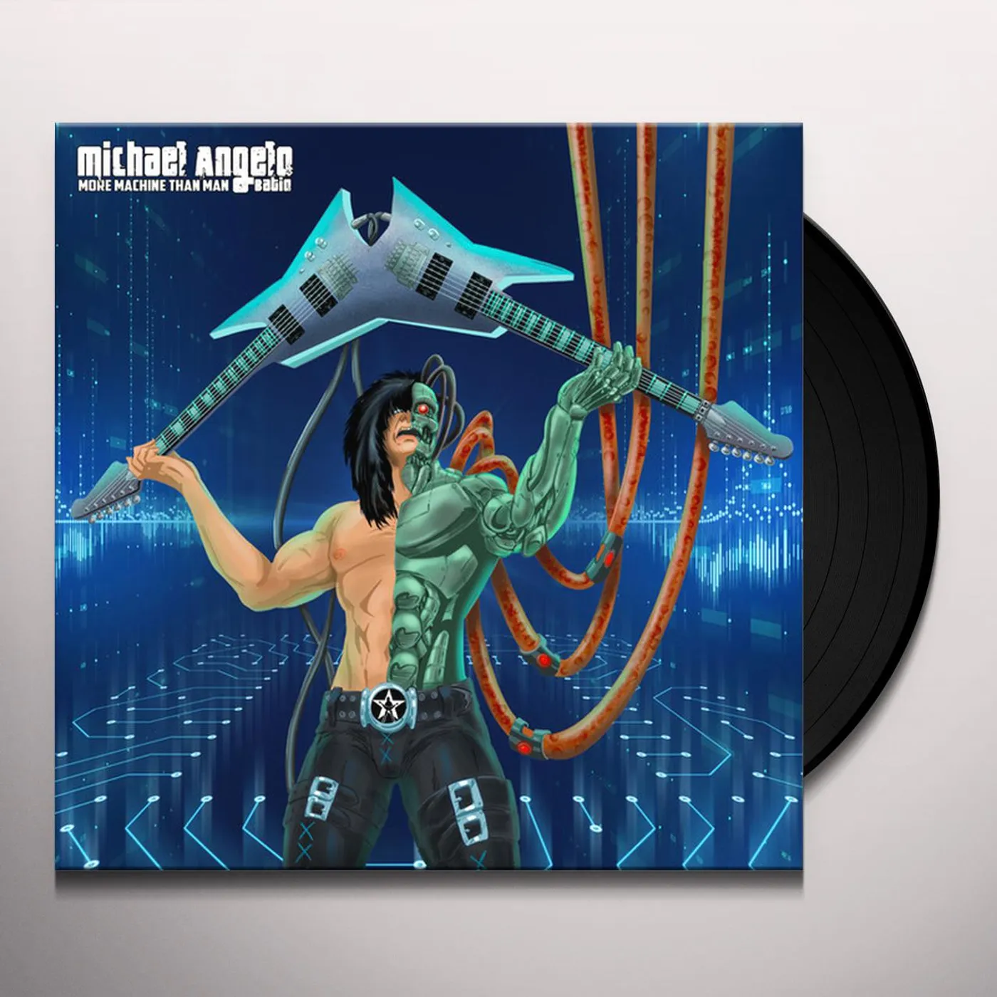 Michael Angelo Batio More Machine Than Man Vinyl Record