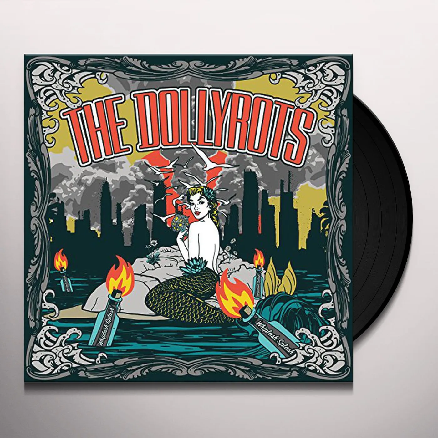The Dollyrots Whiplash Splash Vinyl Record