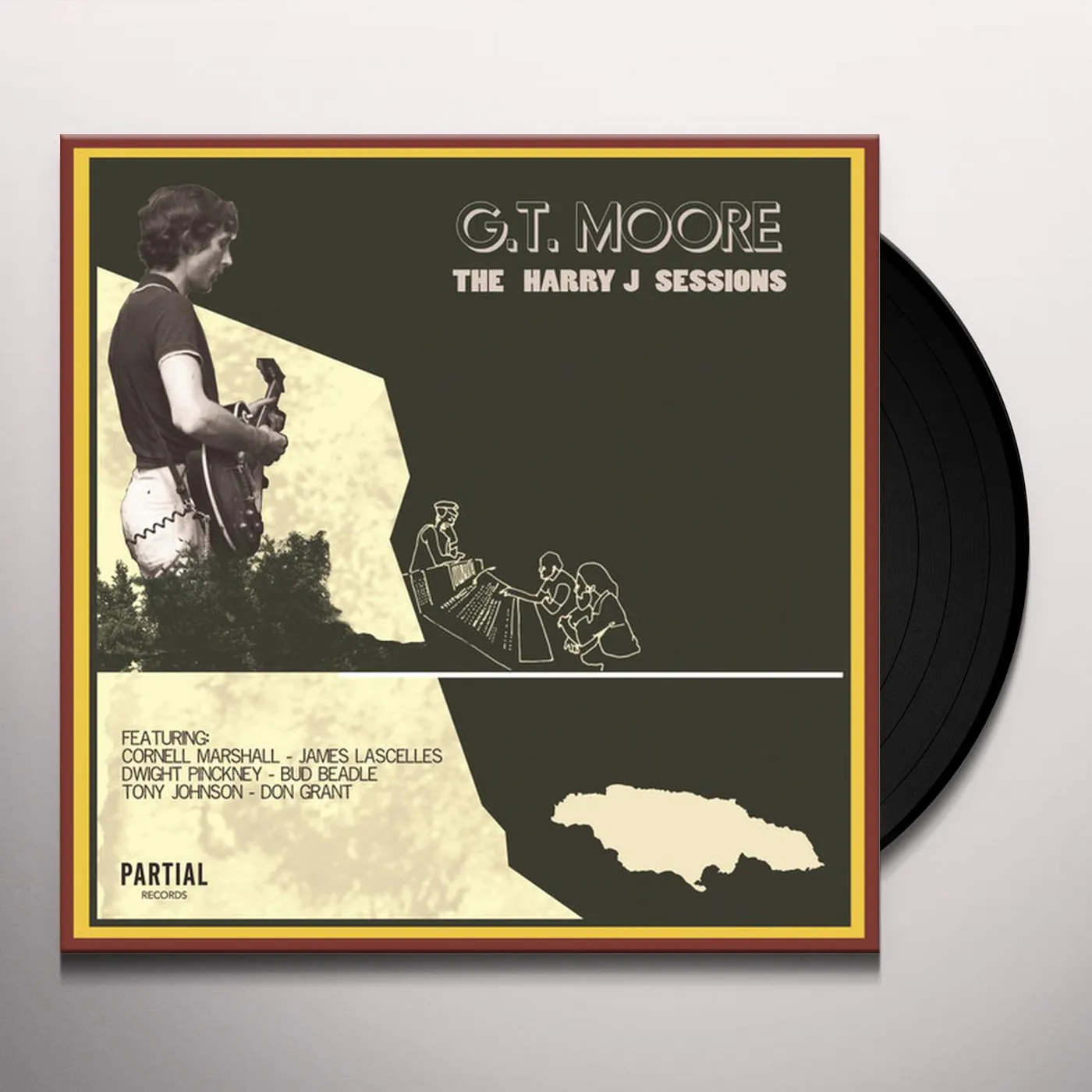 G.T. Moore HARRY J SESSIONS Vinyl Record