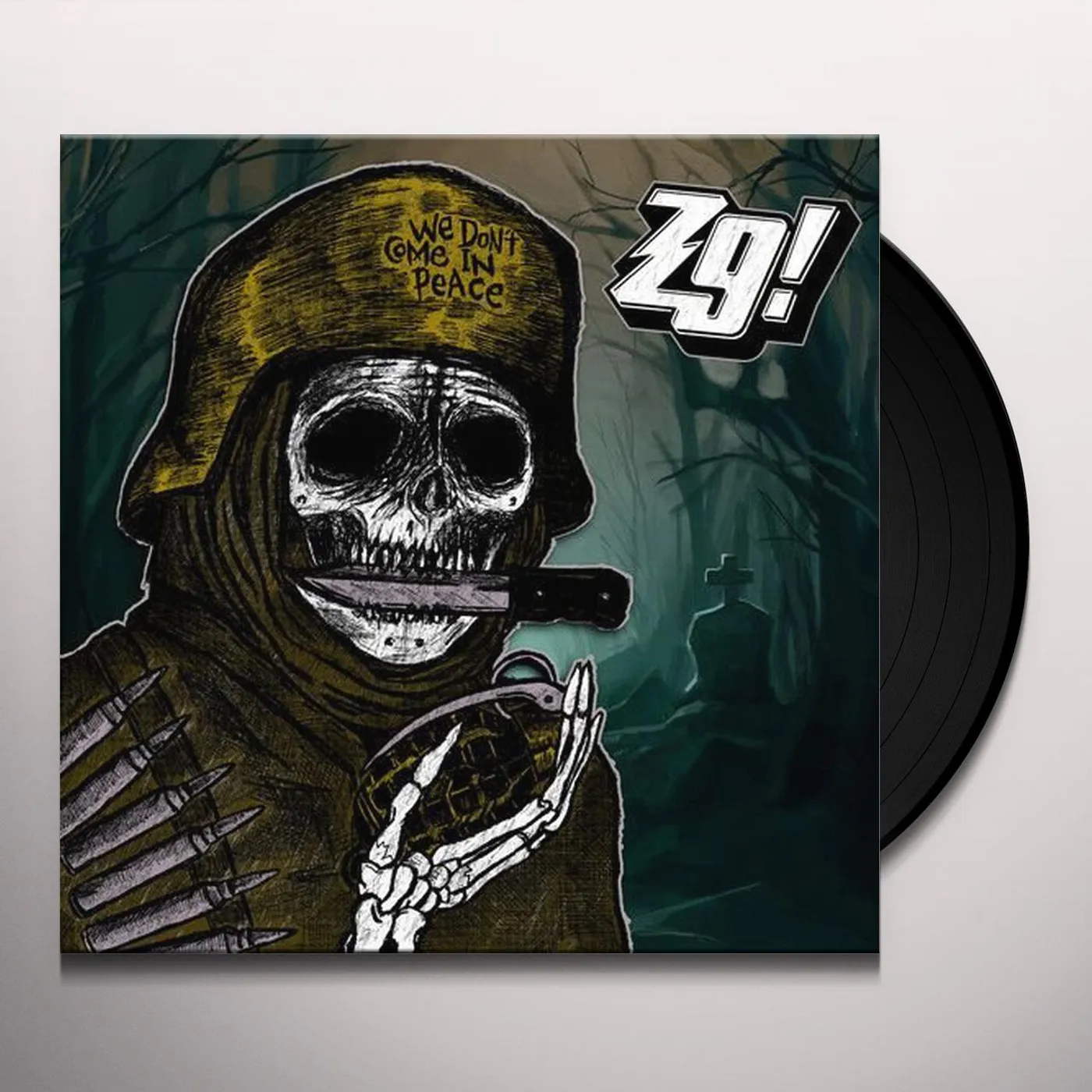 Z9 WE DON'T COME IN PEACE Vinyl Record