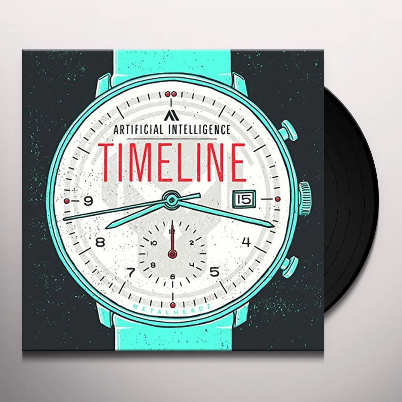 Artificial Intelligence Timeline Vinyl Record