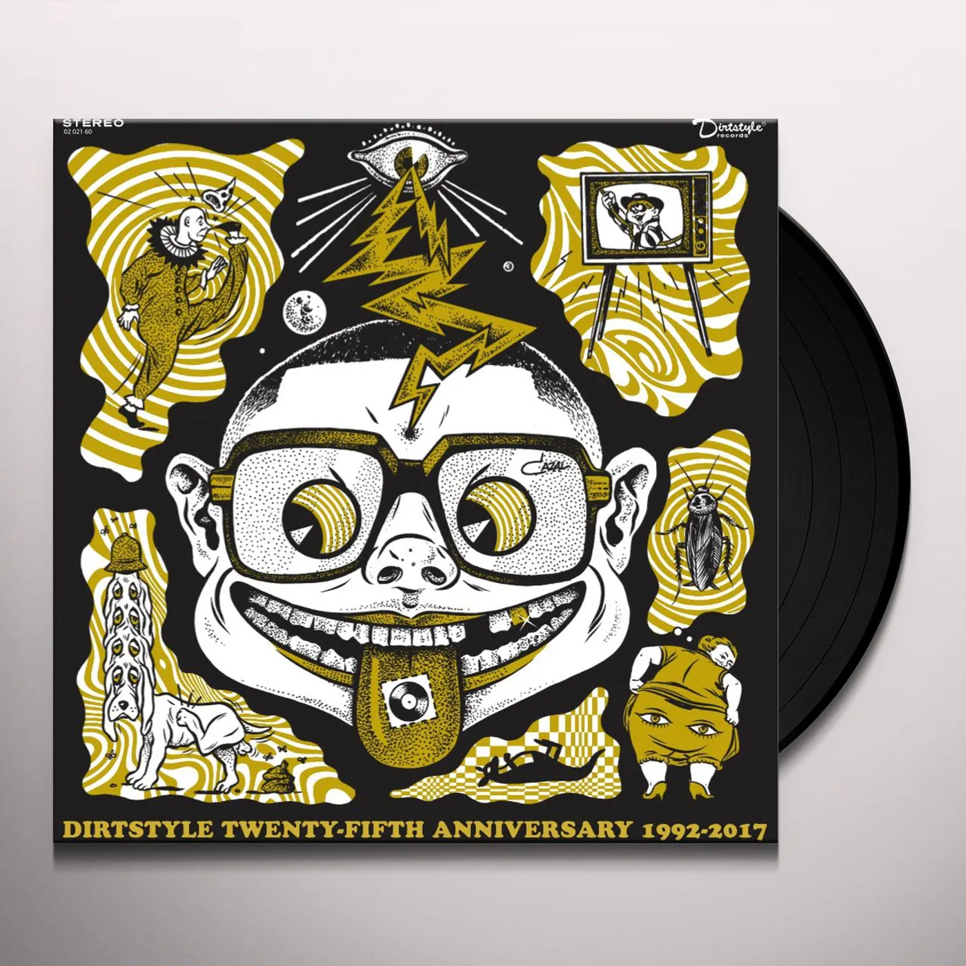 DJ Qbert DIRTSTYLE 25TH ANNIVERSARY Vinyl Record