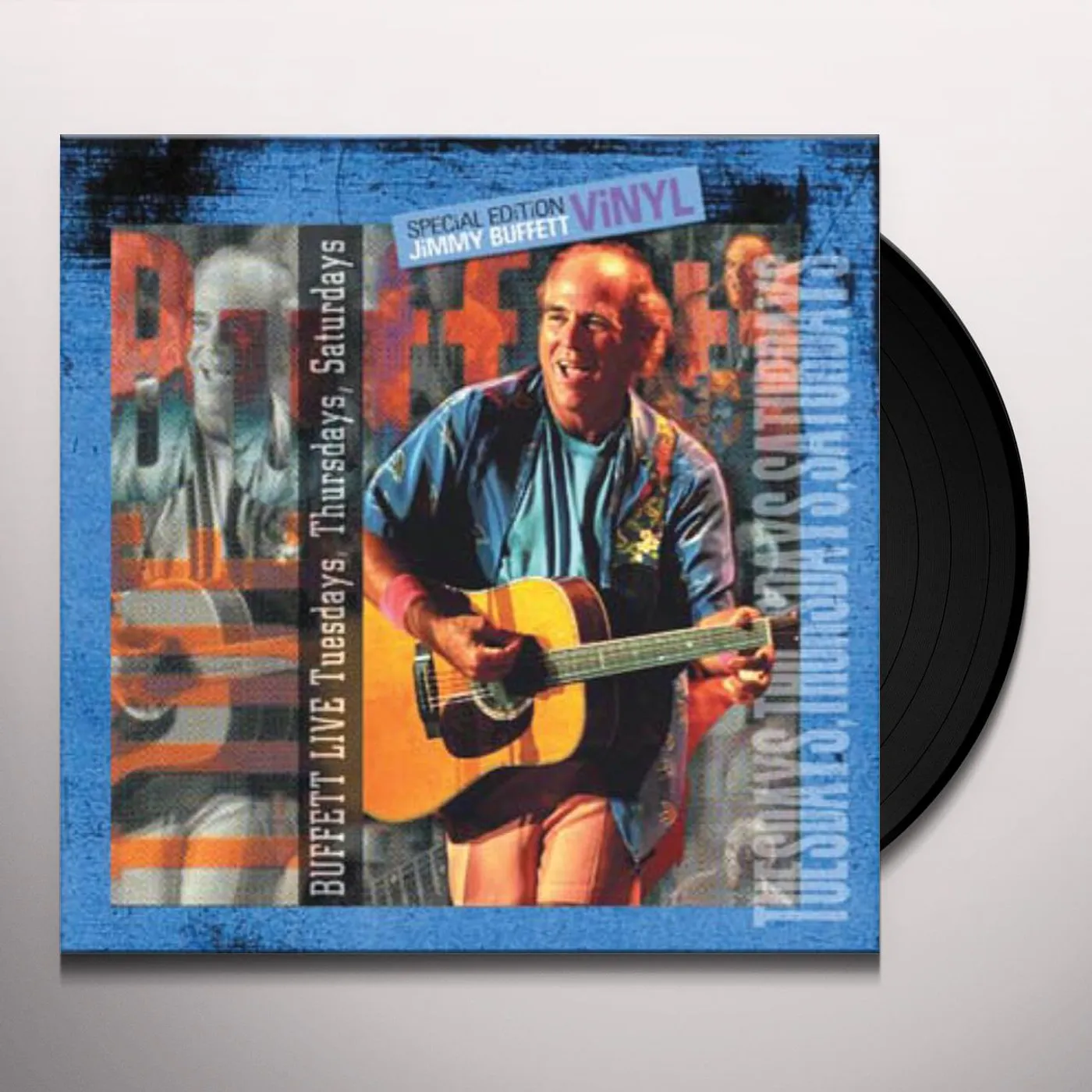 Jimmy Buffett LIVE TUESDAY'S THURSDAY'S & SATURDAY'S Vinyl Record