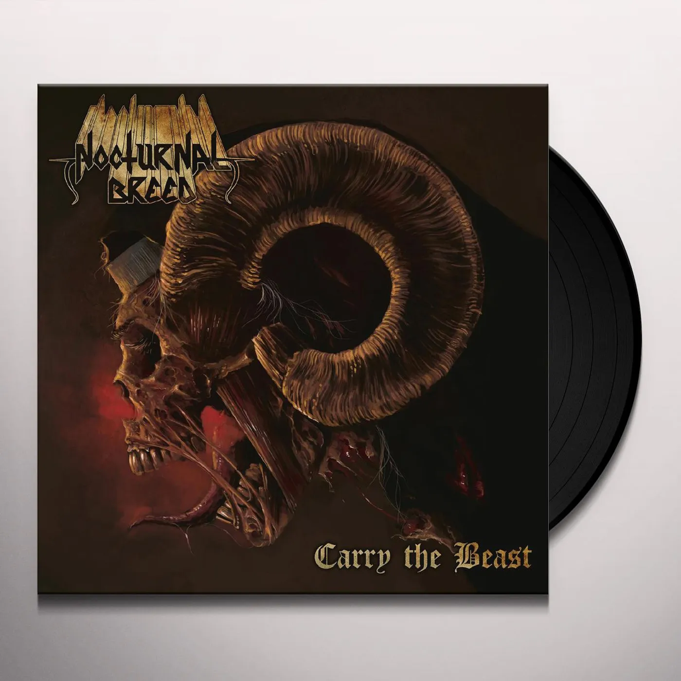 Nocturnal Breed CARRY THE BEAST Vinyl Record